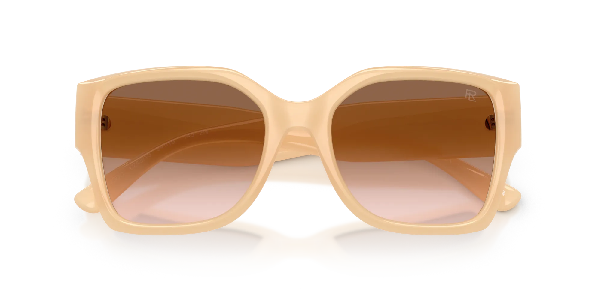 Ralph Lauren RL8230U 624513 Occhiali da sole Iniettato Rosa Marrone Squadrata Normale Sfumato - immagine 2