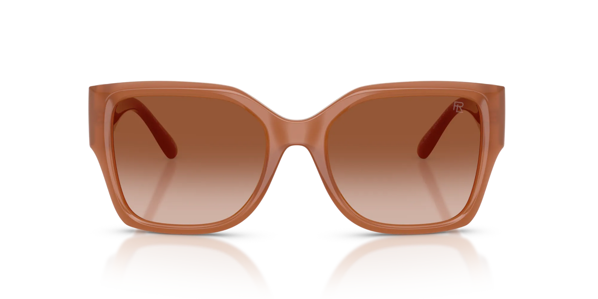 Ralph Lauren RL8230U 624413 Occhiali da sole Iniettato Arancione Marrone Squadrata Normale Sfumato - immagine 3