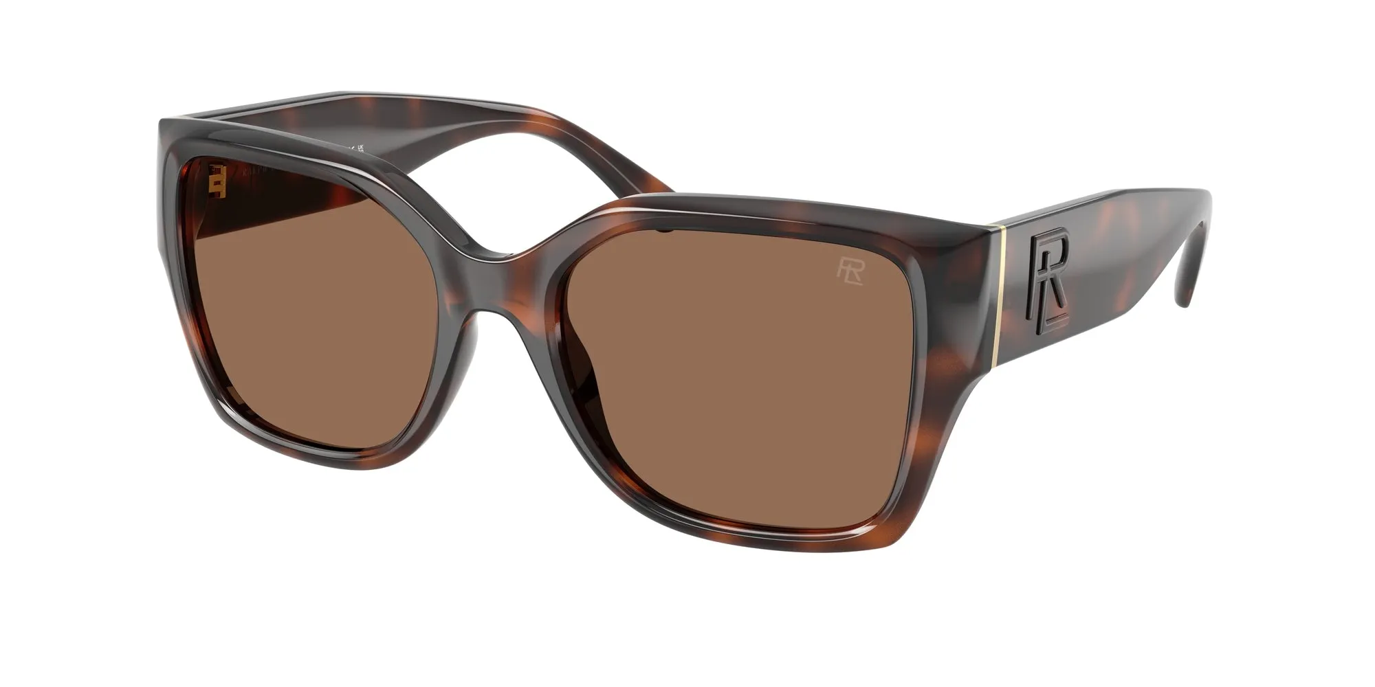 Ralph Lauren RL8230U 624173 Occhiali da sole Iniettato Tartaruga Marrone Squadrata Normale - immagine 1