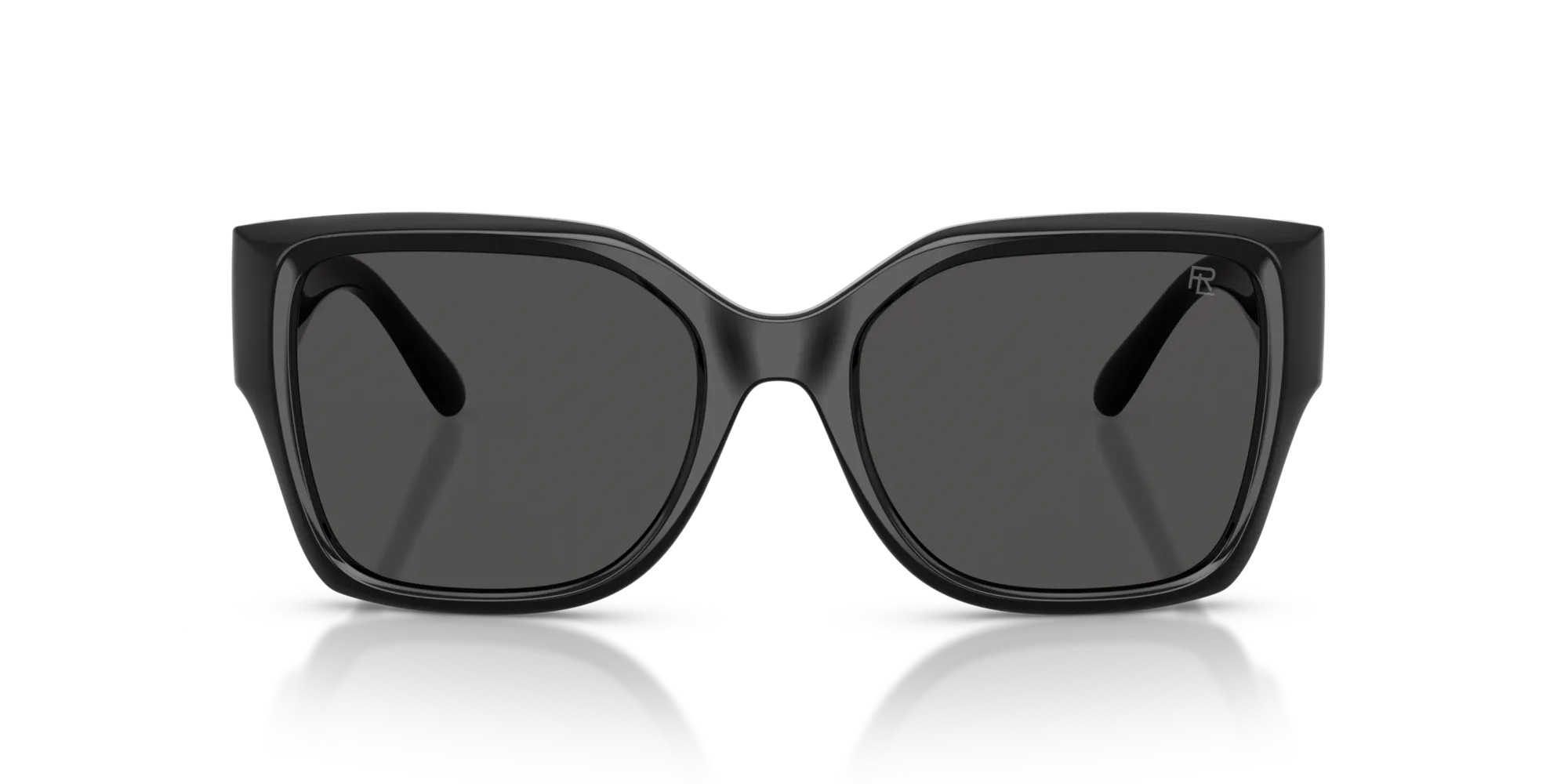 Ralph Lauren RL8230U 500187 Occhiali da sole Iniettato Nero Grigio Squadrata Normale - immagine 3