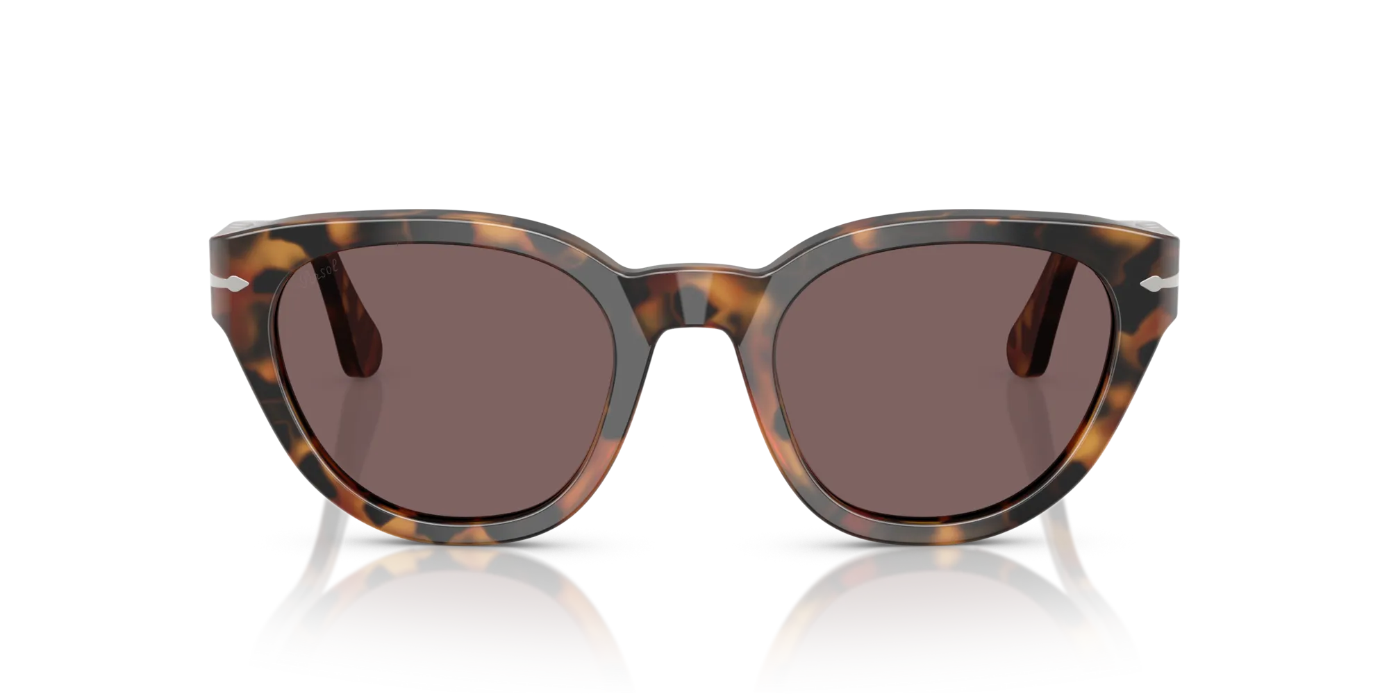 Persol PO3379S 105253 Occhiali da sole Acetato Tartaruga Viola Farfalla Normale - immagine 3