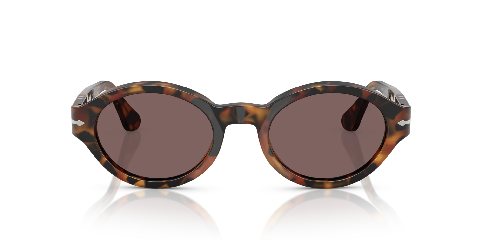 Persol PO3378S LORIS 105253 Occhiali da sole Acetato Tartaruga Viola Rotonda Normale - immagine 3