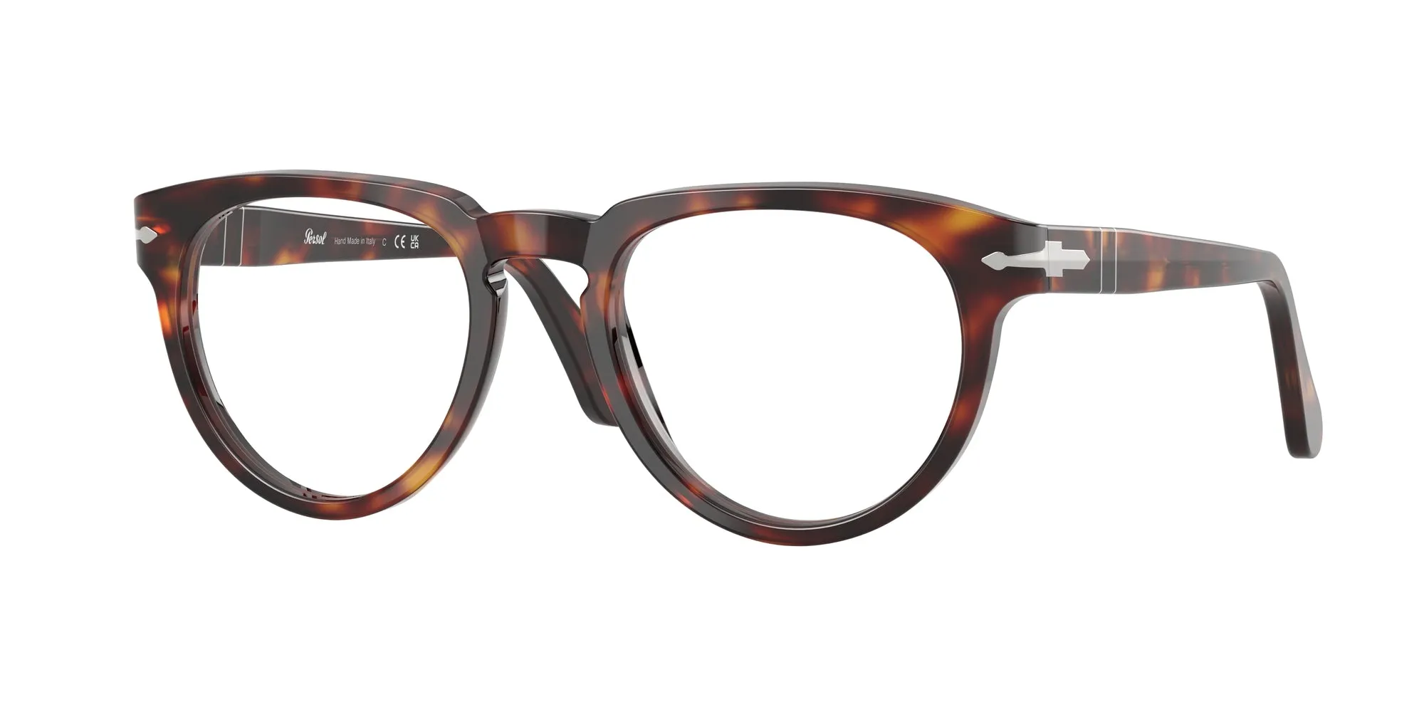 Persol PO3377V 24 Montature da vista Acetato Tartaruga Pantos Normale - immagine 1