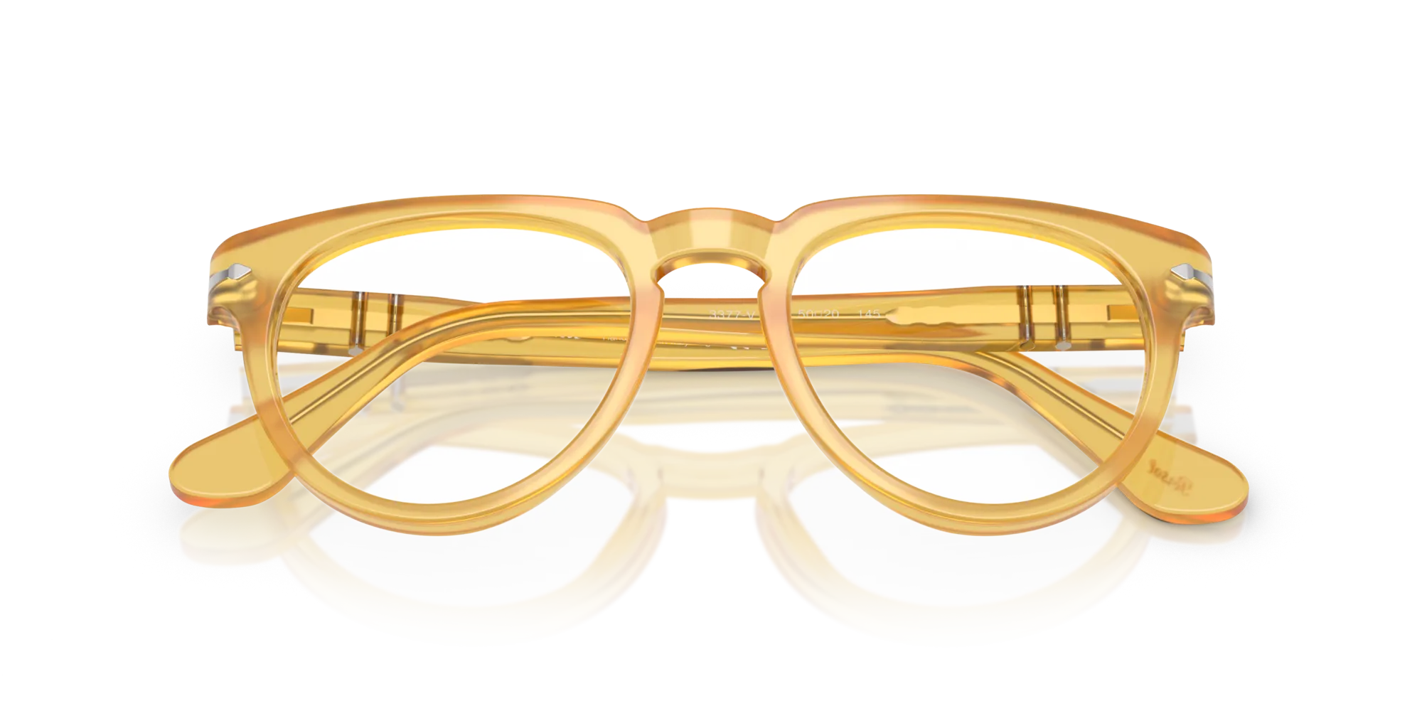 Persol PO3377V 204 Montature da vista Acetato Giallo Pantos Normale - immagine 2