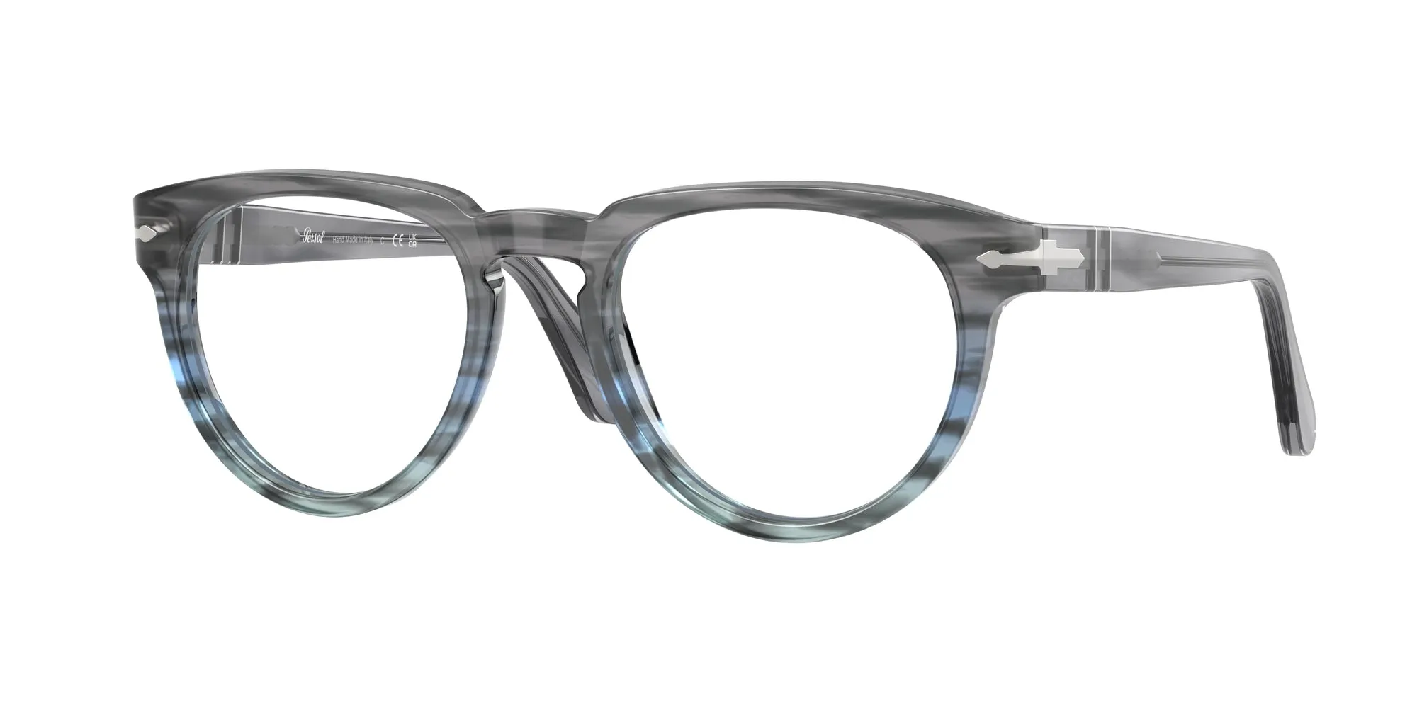 Persol PO3377V 1205 Montature da vista Acetato Grigio Pantos Normale - immagine 1