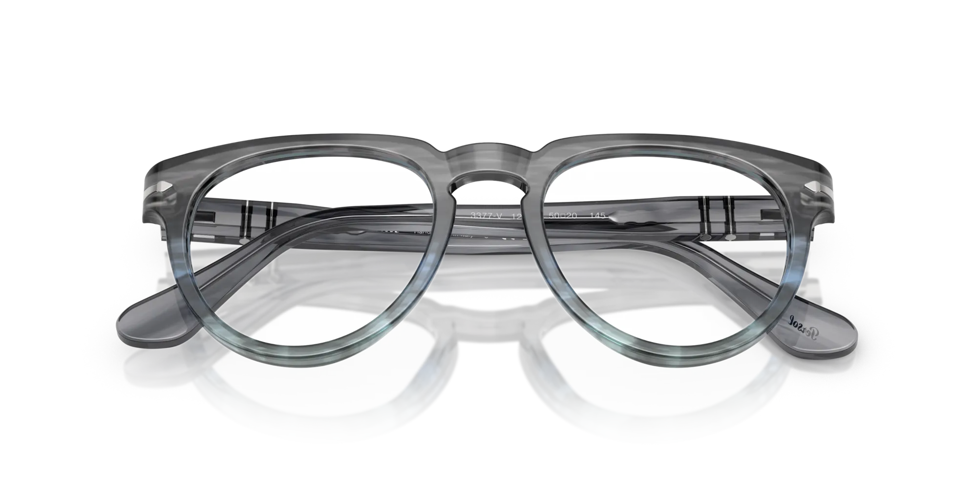 Persol PO3377V 1205 Montature da vista Acetato Grigio Pantos Normale - immagine 2