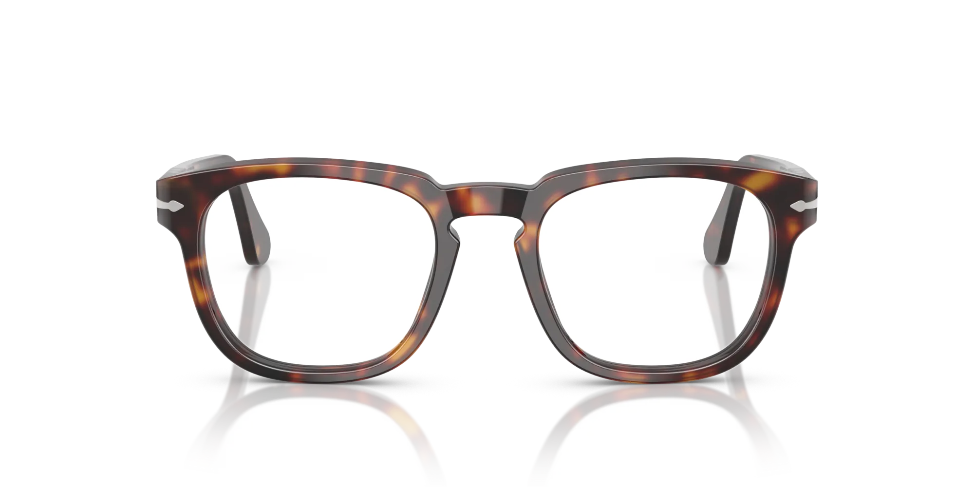 Persol PO3376V 24 Montature da vista Acetato Tartaruga Squadrata Normale - immagine 3
