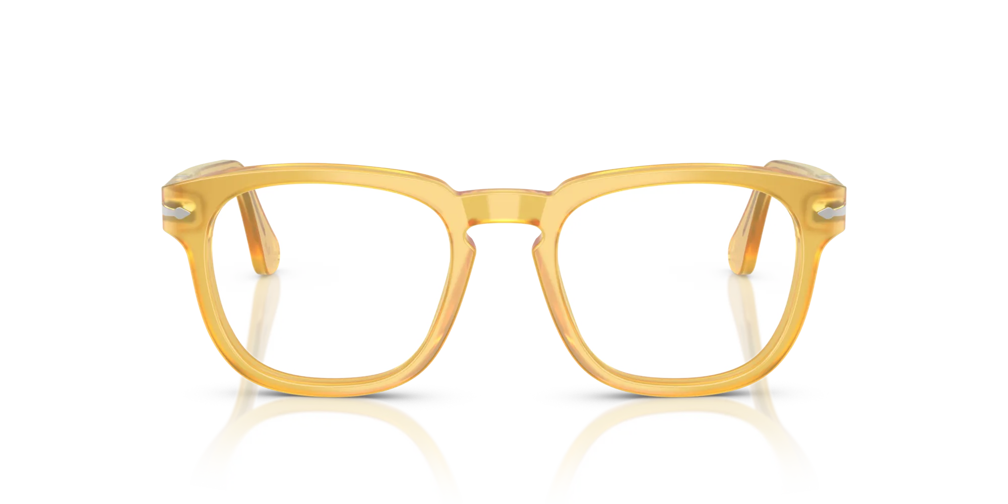 Persol PO3376V 204 Montature da vista Acetato Giallo Squadrata Normale - immagine 3