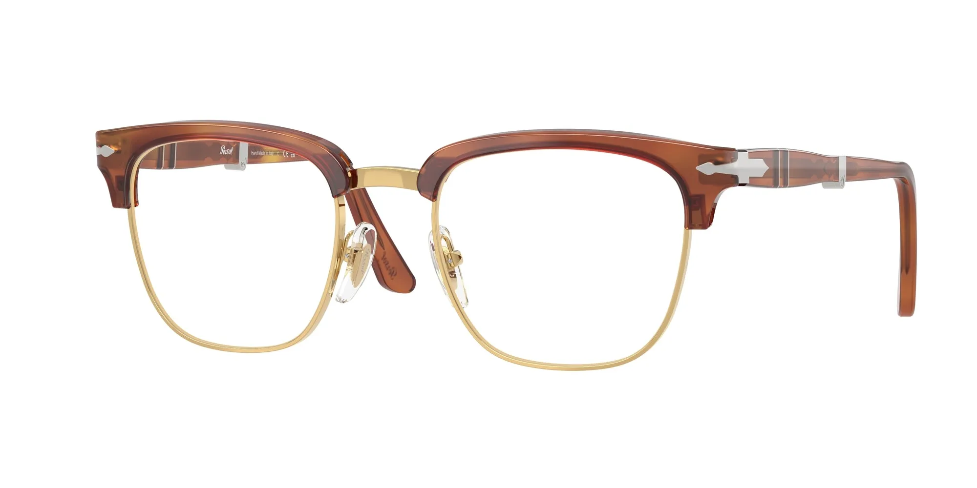 Persol PO3375V 96 Montature da vista Acetato Marrone Squadrata Normale - immagine 1