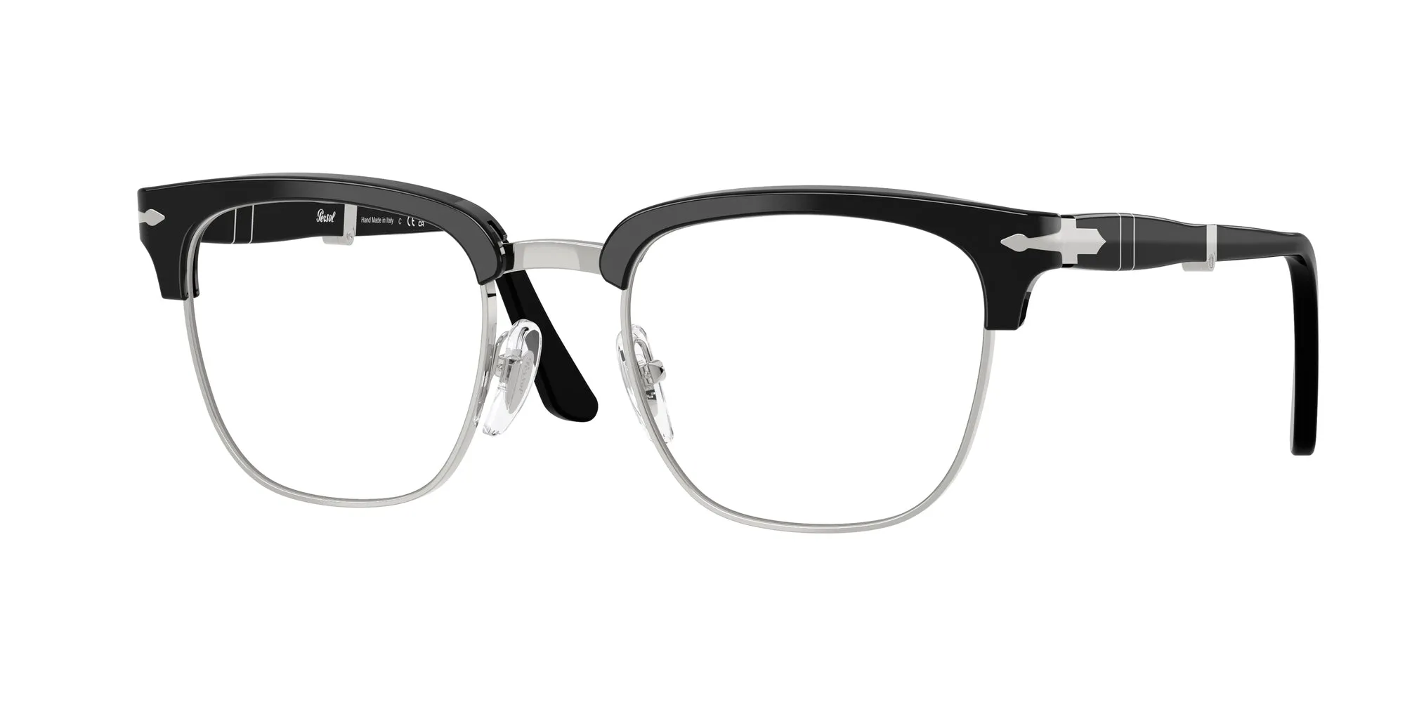 Persol PO3375V 95 Montature da vista Acetato Nero Squadrata Normale - immagine 1