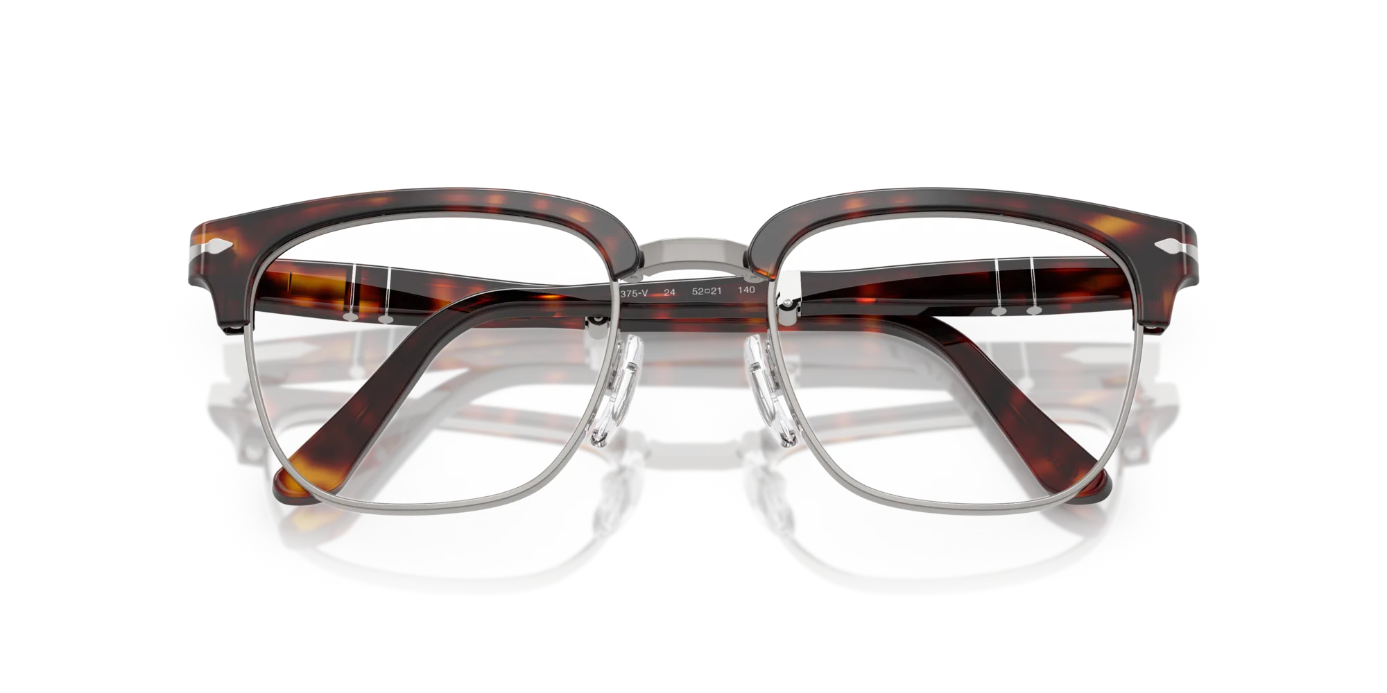 Persol PO3375V 24 Montature da vista Acetato Tartaruga Squadrata Normale - immagine 2