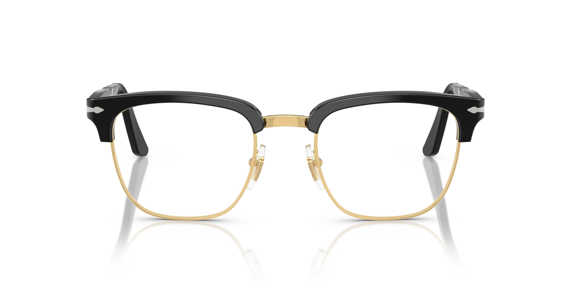 Persol PO3375V 1225 Montature da vista Acetato Nero Squadrata Normale - immagine 3