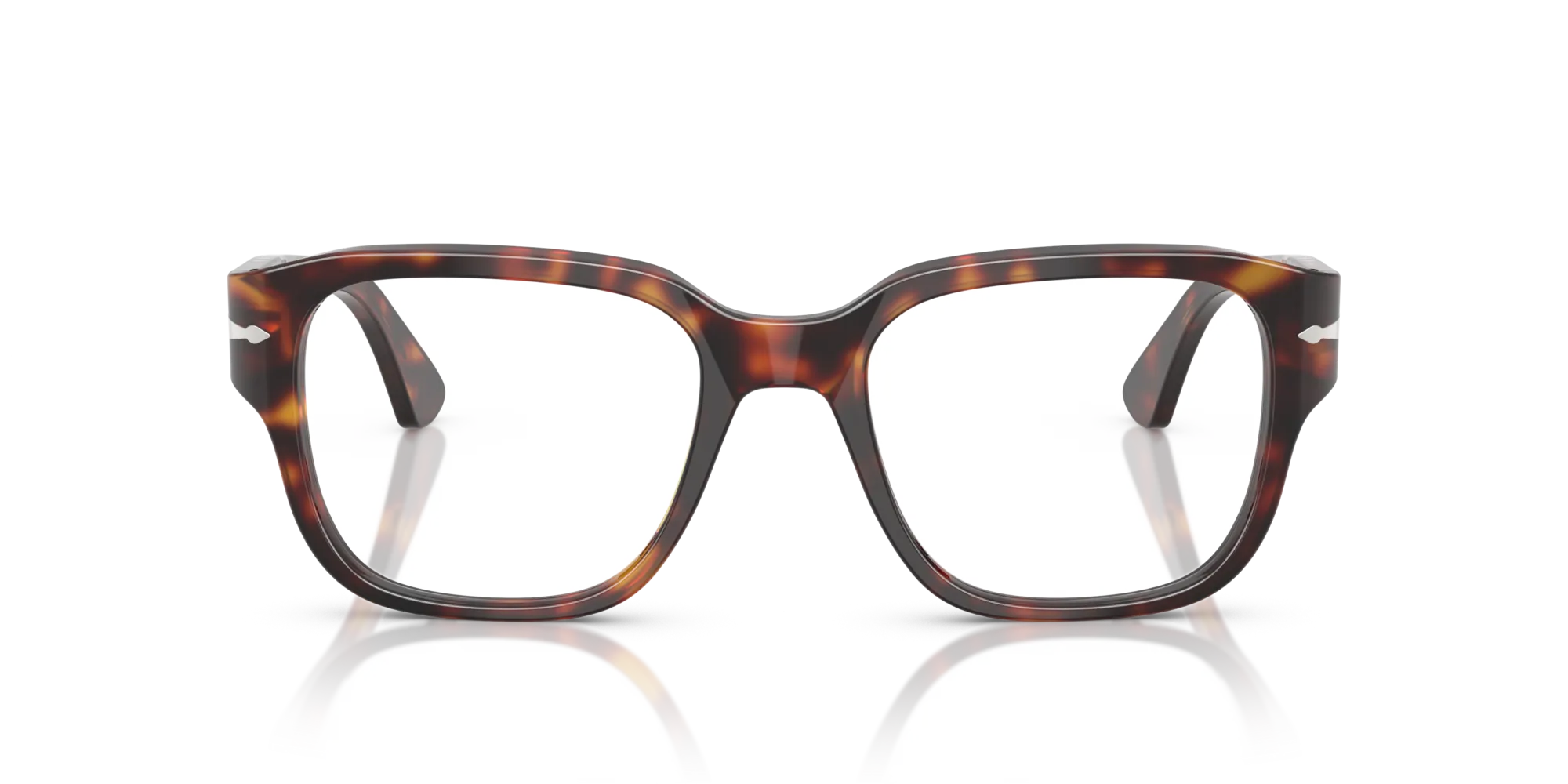 Persol PO3374V 24 Montature da vista Acetato Tartaruga Squadrata Normale - immagine 3