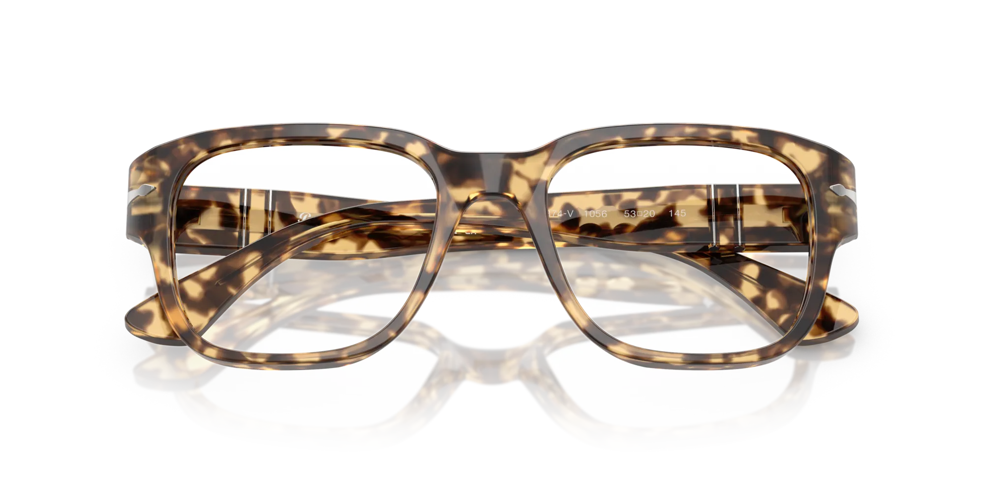 Persol PO3374V 1056 Montature da vista Acetato Marrone Squadrata Normale - immagine 2