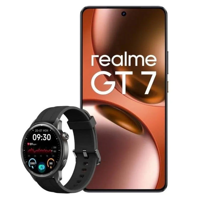 Realme GT 7 5G 6.78" 12GB 512GB Nero AMOLED - immagine 1