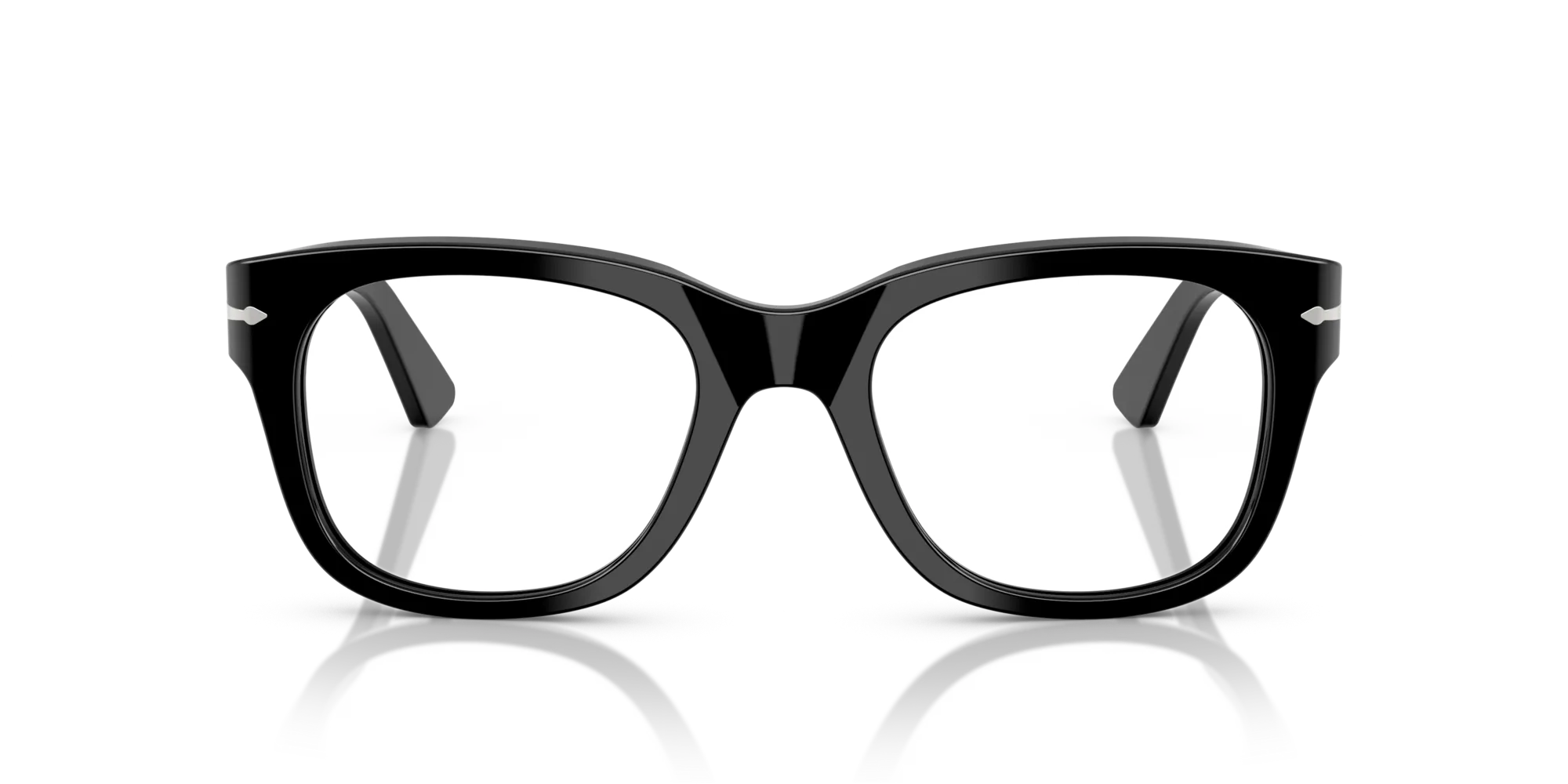 Persol PO3372V 95 Montature da vista Acetato Nero Squadrata Normale - immagine 3
