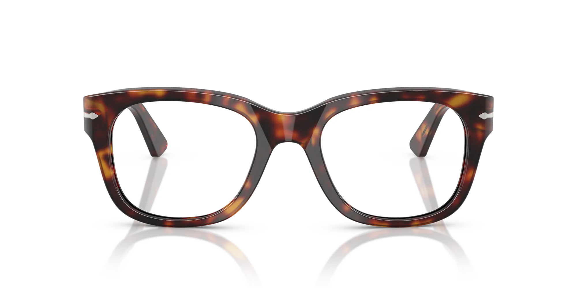 Persol PO3372V 24 Montature da vista Acetato Tartaruga Squadrata Normale - immagine 3