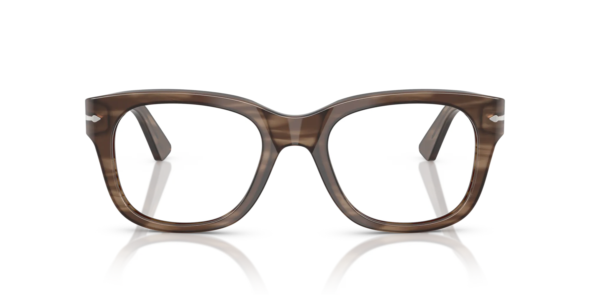 Persol PO3372V 1208 Montature da vista Acetato Tartaruga Squadrata Normale - immagine 3