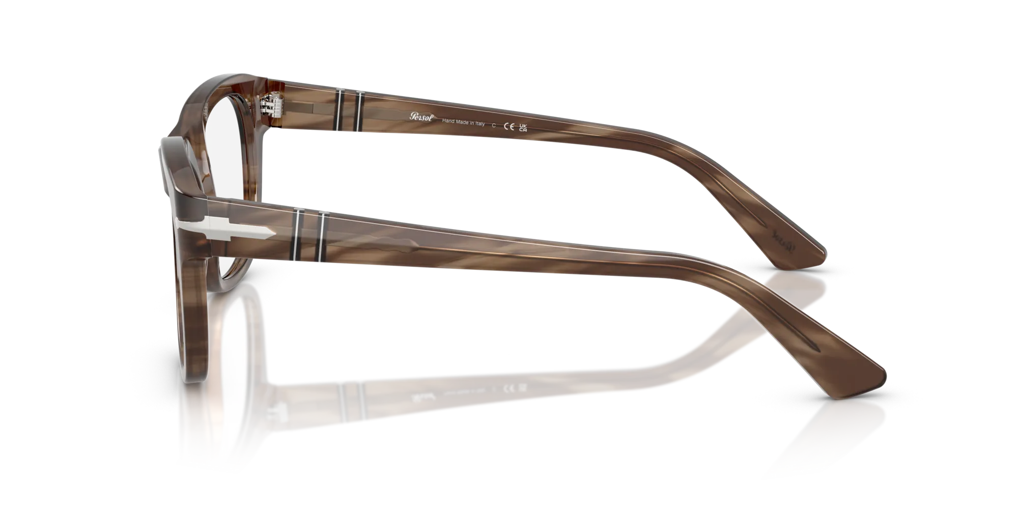 Persol PO3372V 1208 Montature da vista Acetato Tartaruga Squadrata Normale - immagine 4