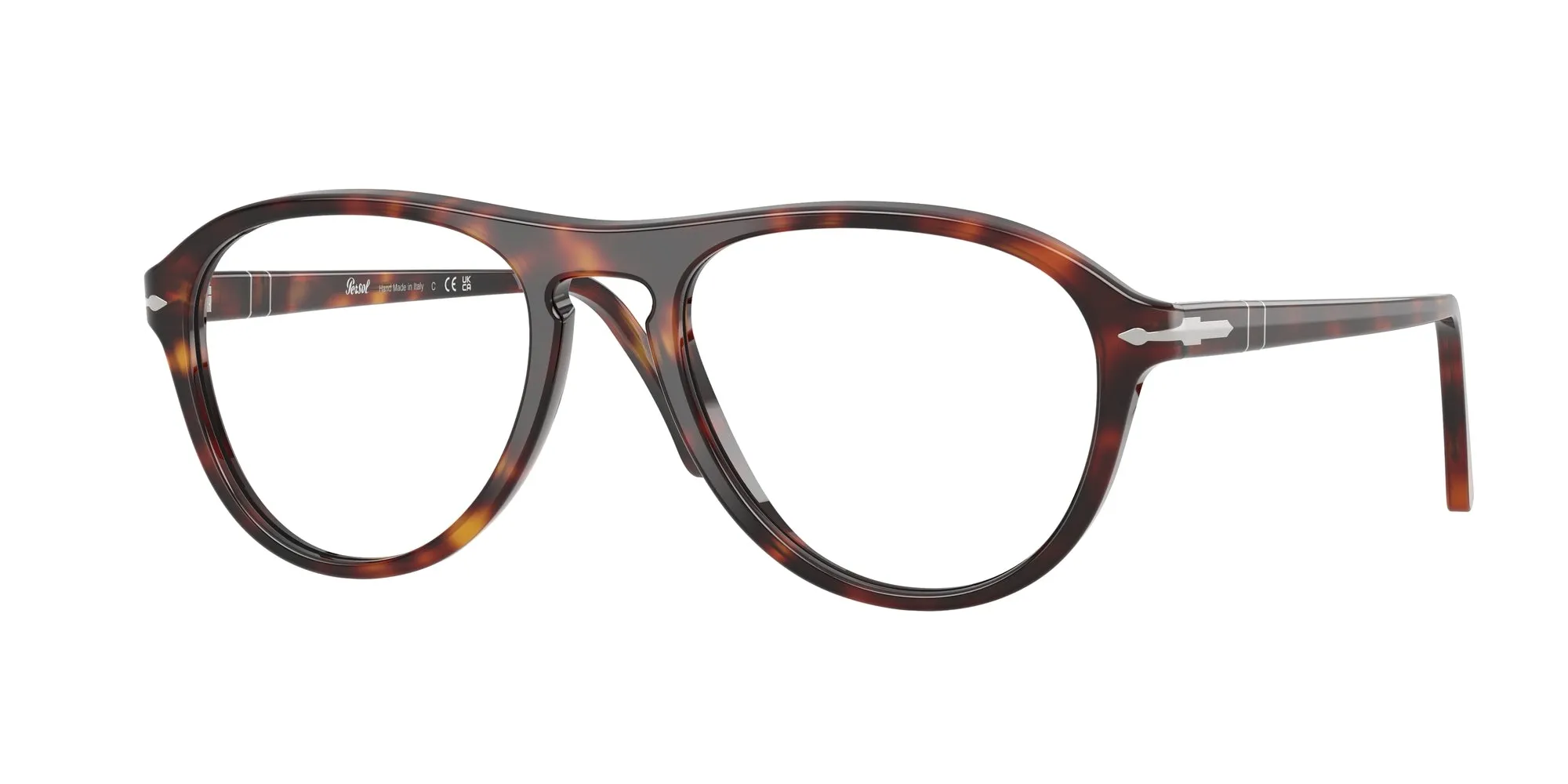 Persol PO3371V LYNN 24 Montature da vista Acetato Tartaruga Pilot Normale - immagine 1