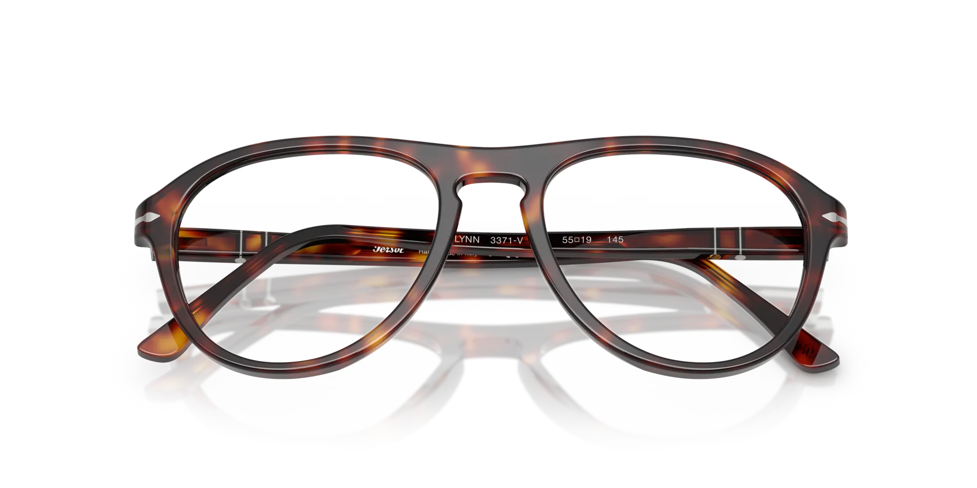 Persol PO3371V LYNN 24 Montature da vista Acetato Tartaruga Pilot Normale - immagine 2