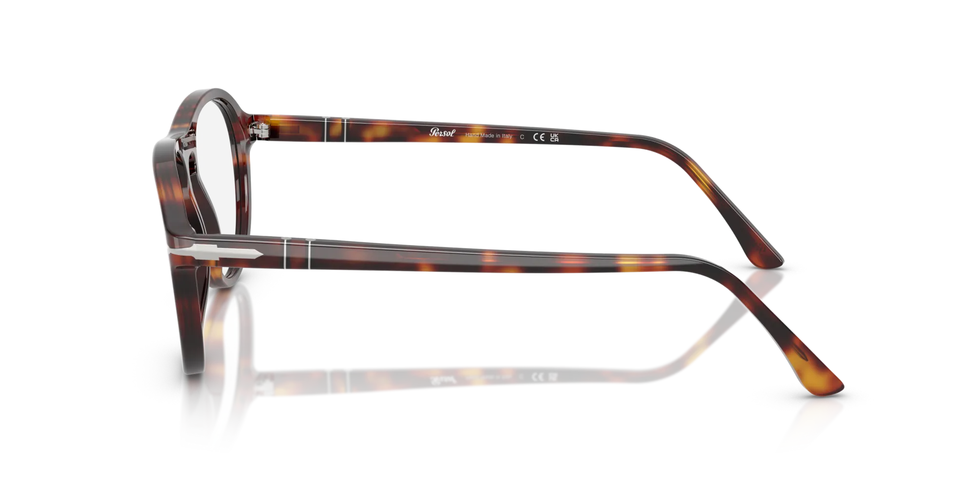 Persol PO3371V LYNN 24 Montature da vista Acetato Tartaruga Pilot Normale - immagine 4