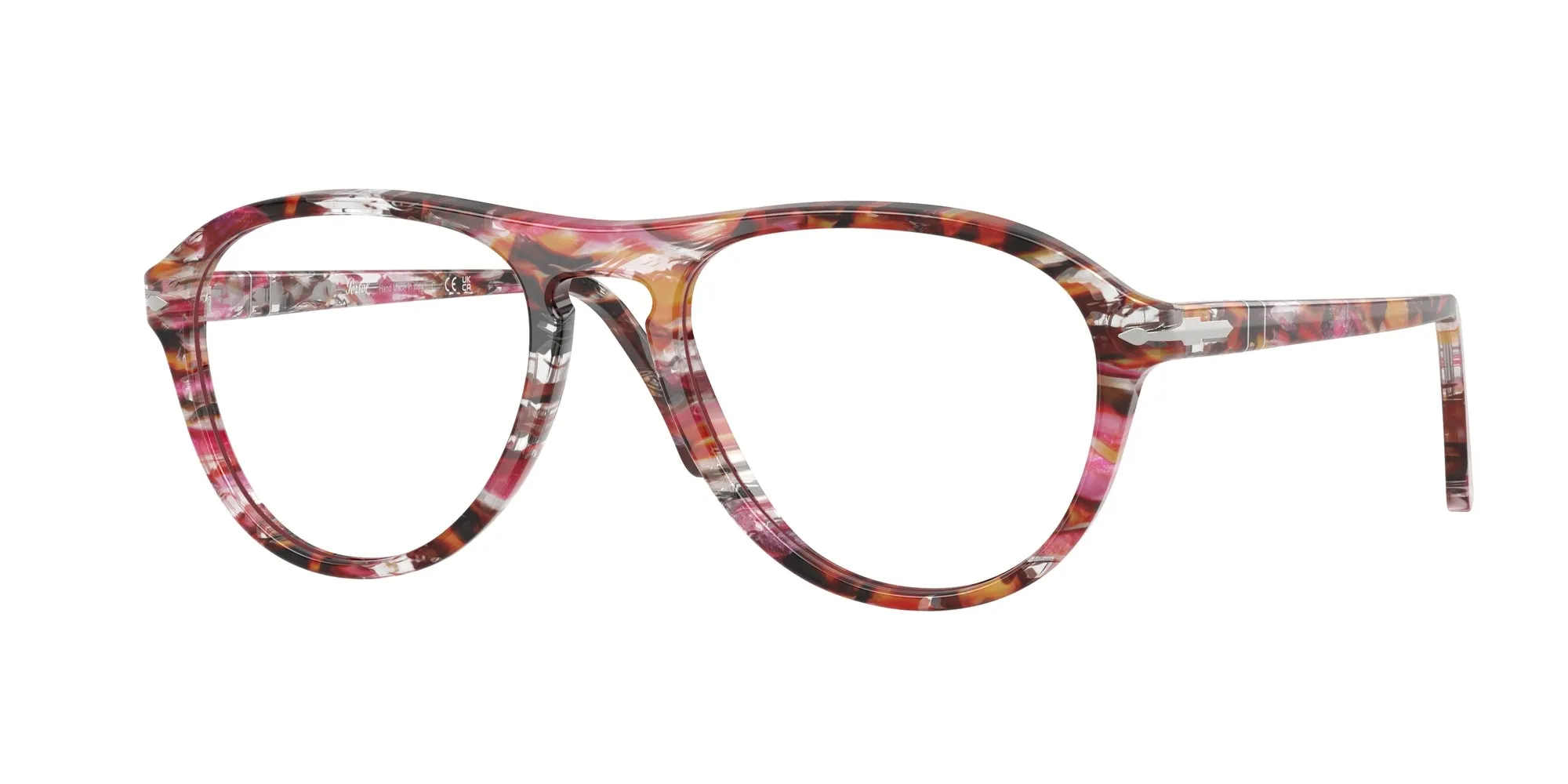 Persol PO3371V LYNN 1220 Montature da vista Acetato Multi-colore Pilot Normale - immagine 1
