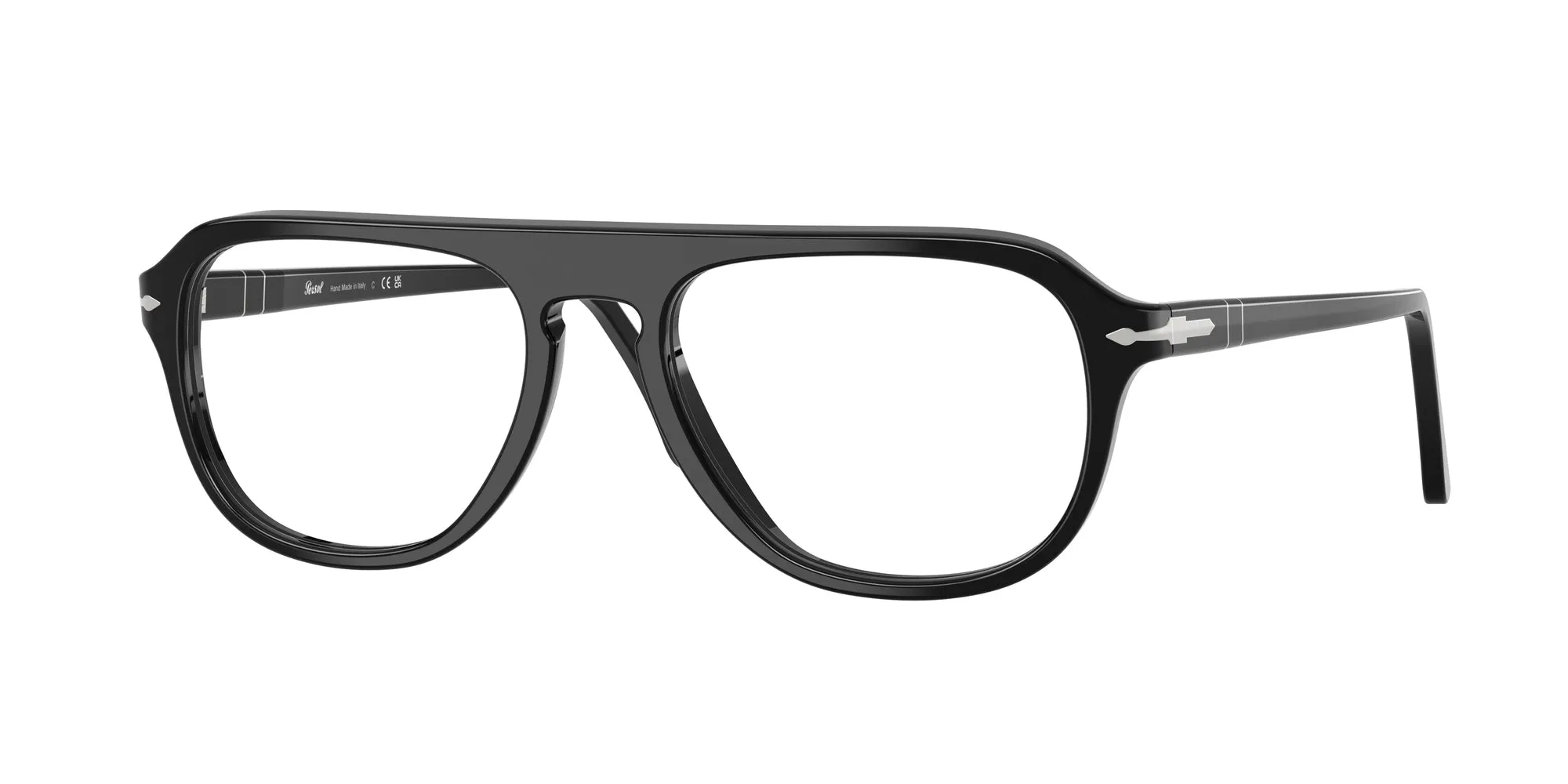 Persol PO3368V 95 Montature da vista Acetato Nero Pilot Normale - immagine 1