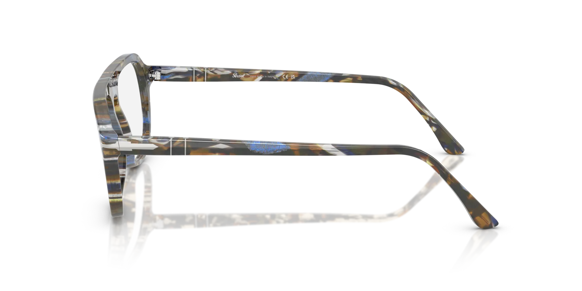 Persol PO3368V 1222 Montature da vista Acetato Multi-colore Pilot Normale - immagine 4