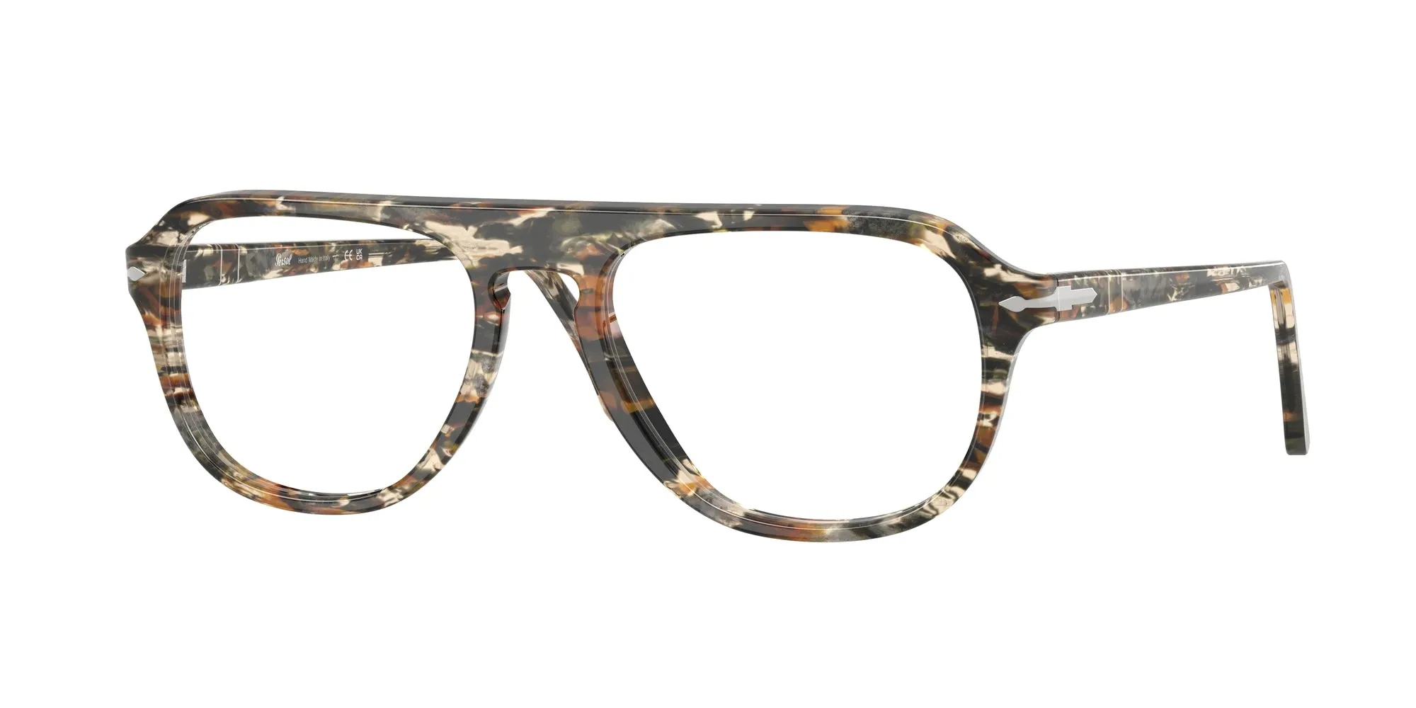 Persol PO3368V 1221 Montature da vista Acetato Multi-colore Pilot Normale - immagine 1