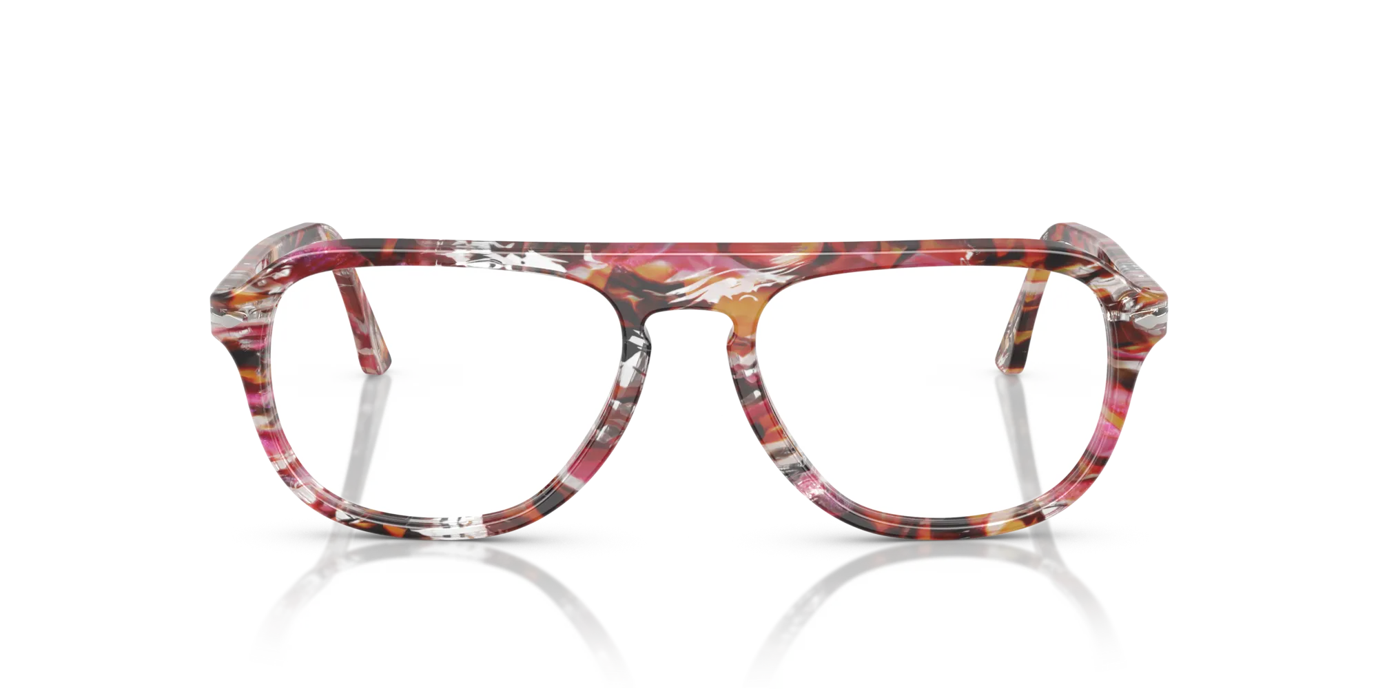 Persol PO3368V 1220 Montature da vista Acetato Multi-colore Pilot Normale - immagine 3