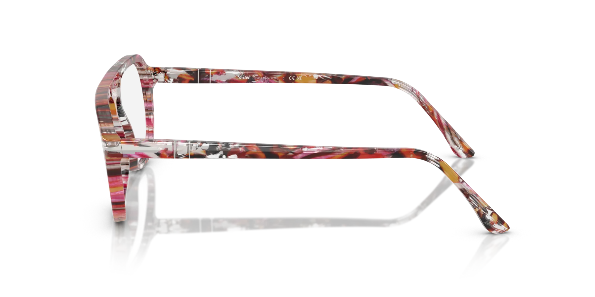 Persol PO3368V 1220 Montature da vista Acetato Multi-colore Pilot Normale - immagine 4