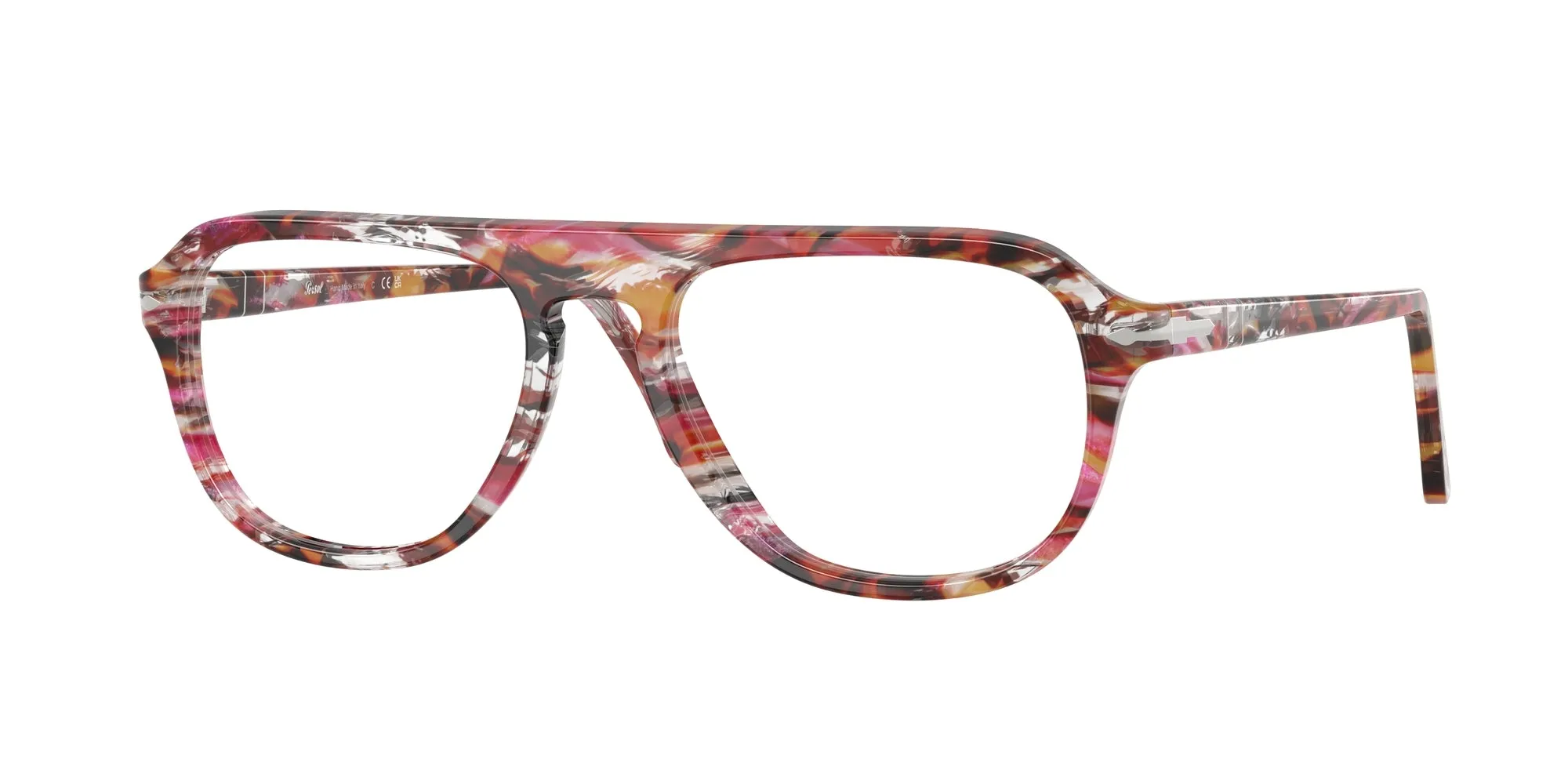 Persol PO3368V 1220 Montature da vista Acetato Multi-colore Pilot Normale - immagine 1