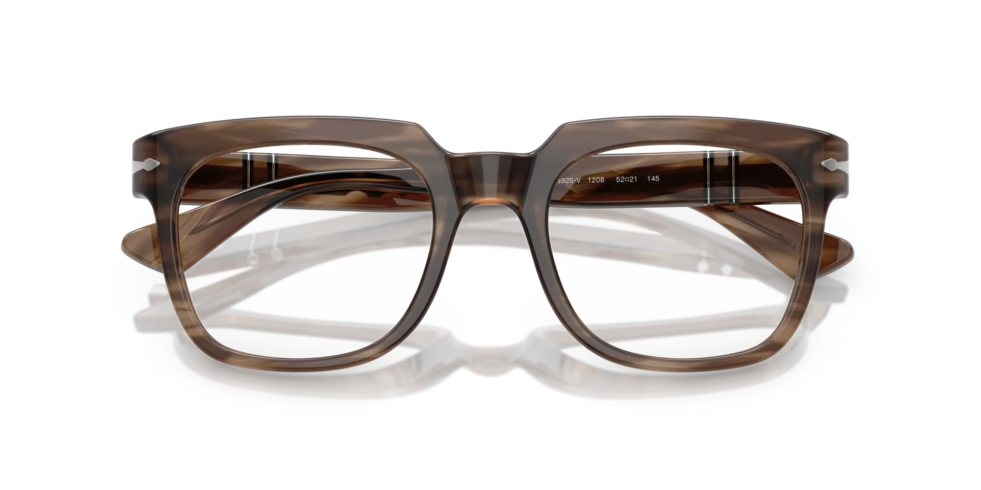 Persol PO3325V 1208 Montature da vista Acetato Tartaruga Pillow Normale - immagine 2