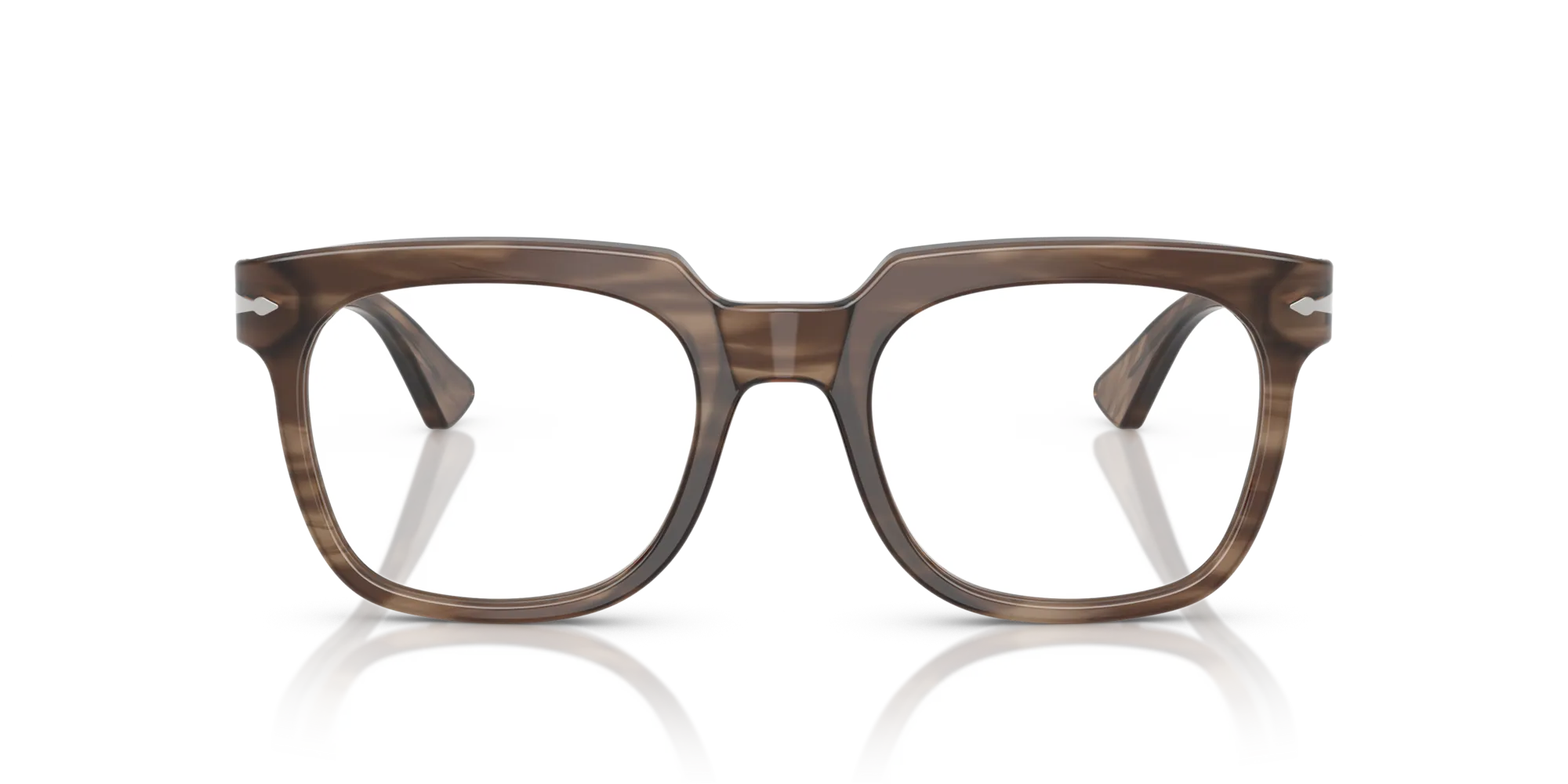 Persol PO3325V 1208 Montature da vista Acetato Tartaruga Pillow Normale - immagine 3
