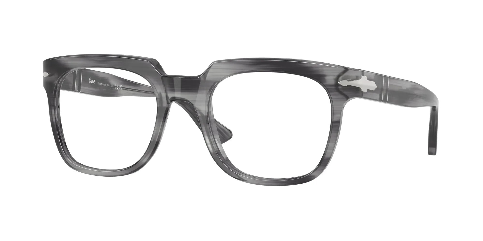 Persol PO3325V 1192 Montature da vista Acetato Grigio Pillow Normale - immagine 1