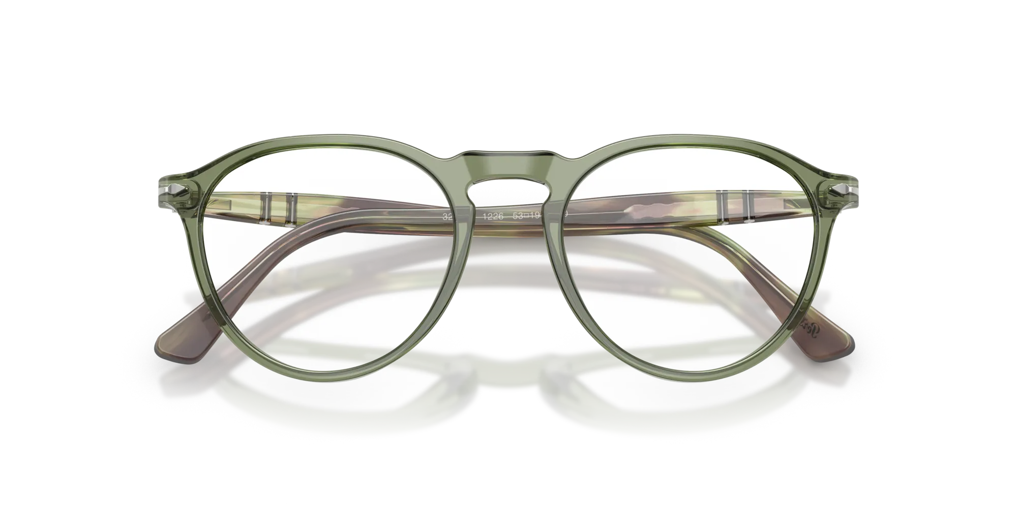 Persol PO3286V 1226 Montature da vista Acetato Verde Pantos Normale - immagine 2
