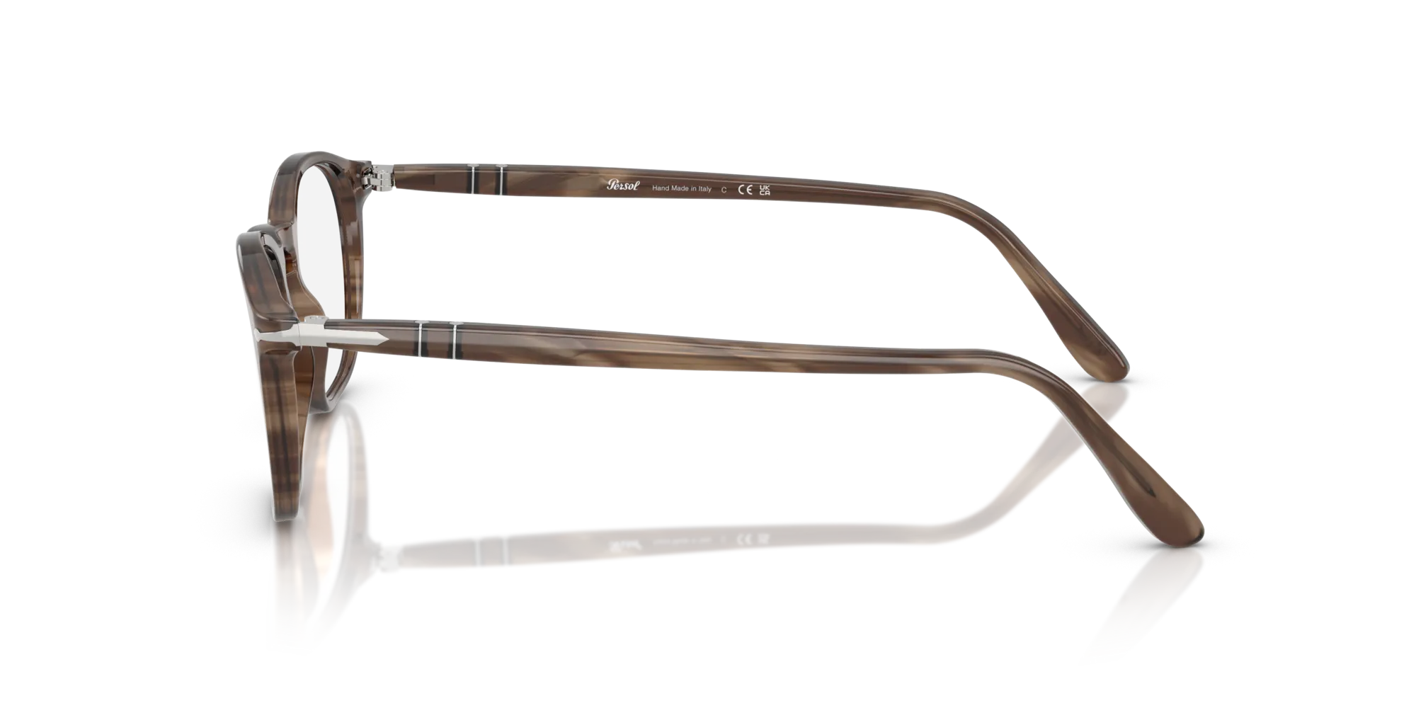 Persol PO3007V 1208 Montature da vista Acetato Tartaruga Squadrata Normale - immagine 4