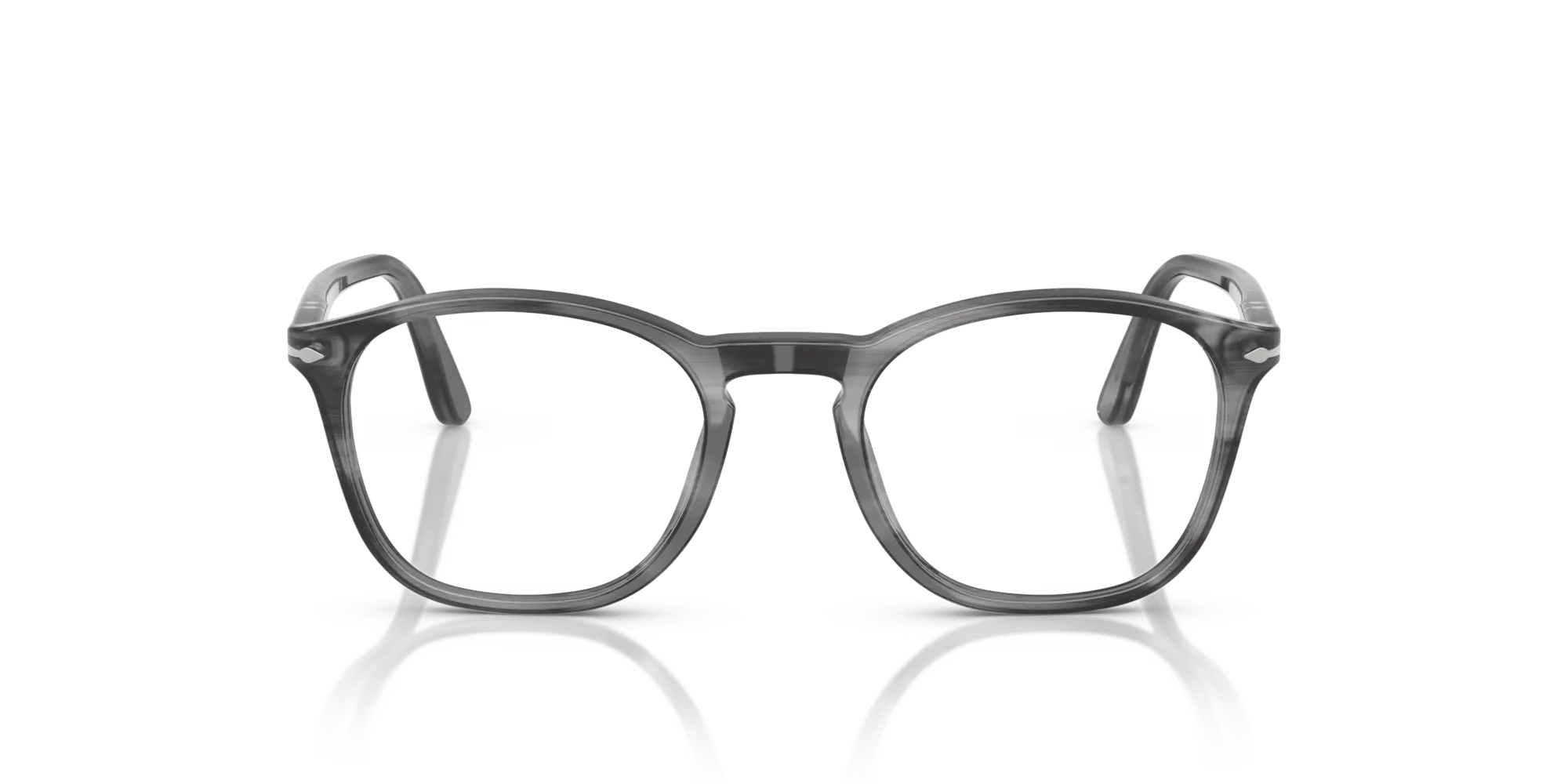 Persol PO3007V 1192 Montature da vista Acetato Grigio Squadrata Normale - immagine 3