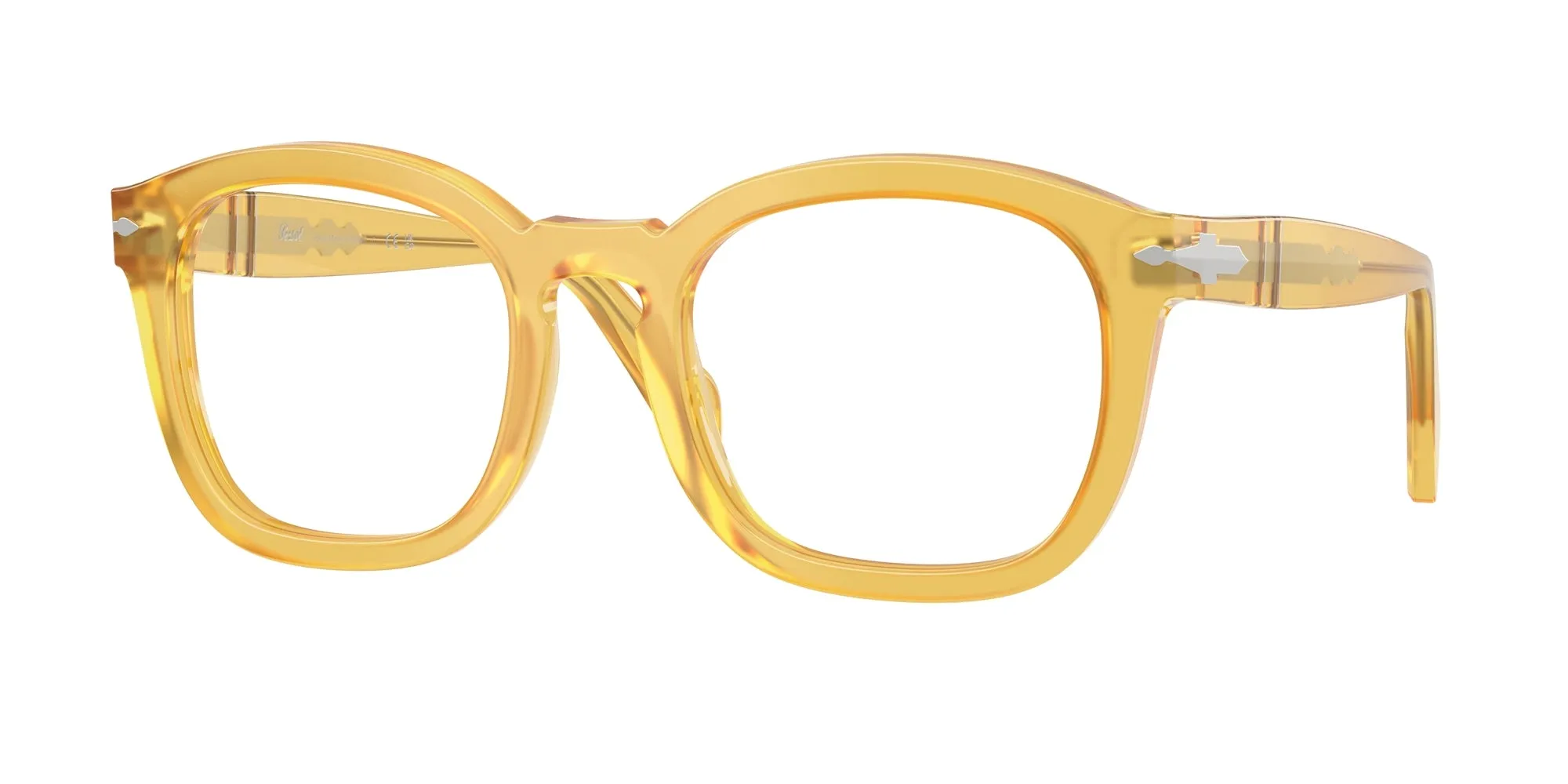 Persol PO0082V 204 Montature da vista Acetato Giallo Pillow Normale - immagine 1