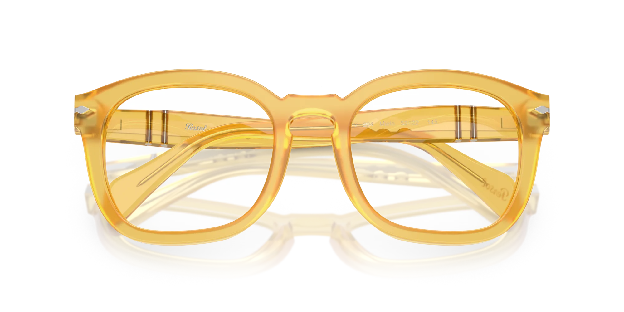 Persol PO0082V 204 Montature da vista Acetato Giallo Pillow Normale - immagine 2