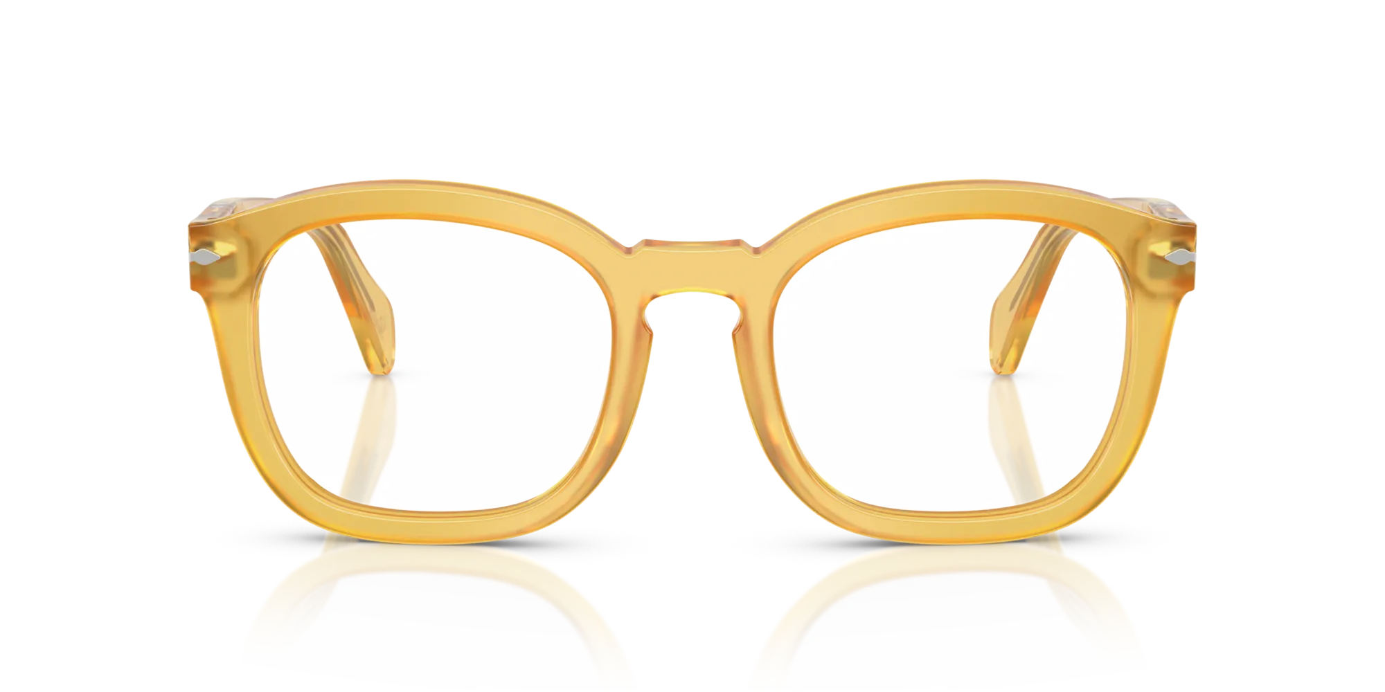 Persol PO0082V 204 Montature da vista Acetato Giallo Pillow Normale - immagine 3
