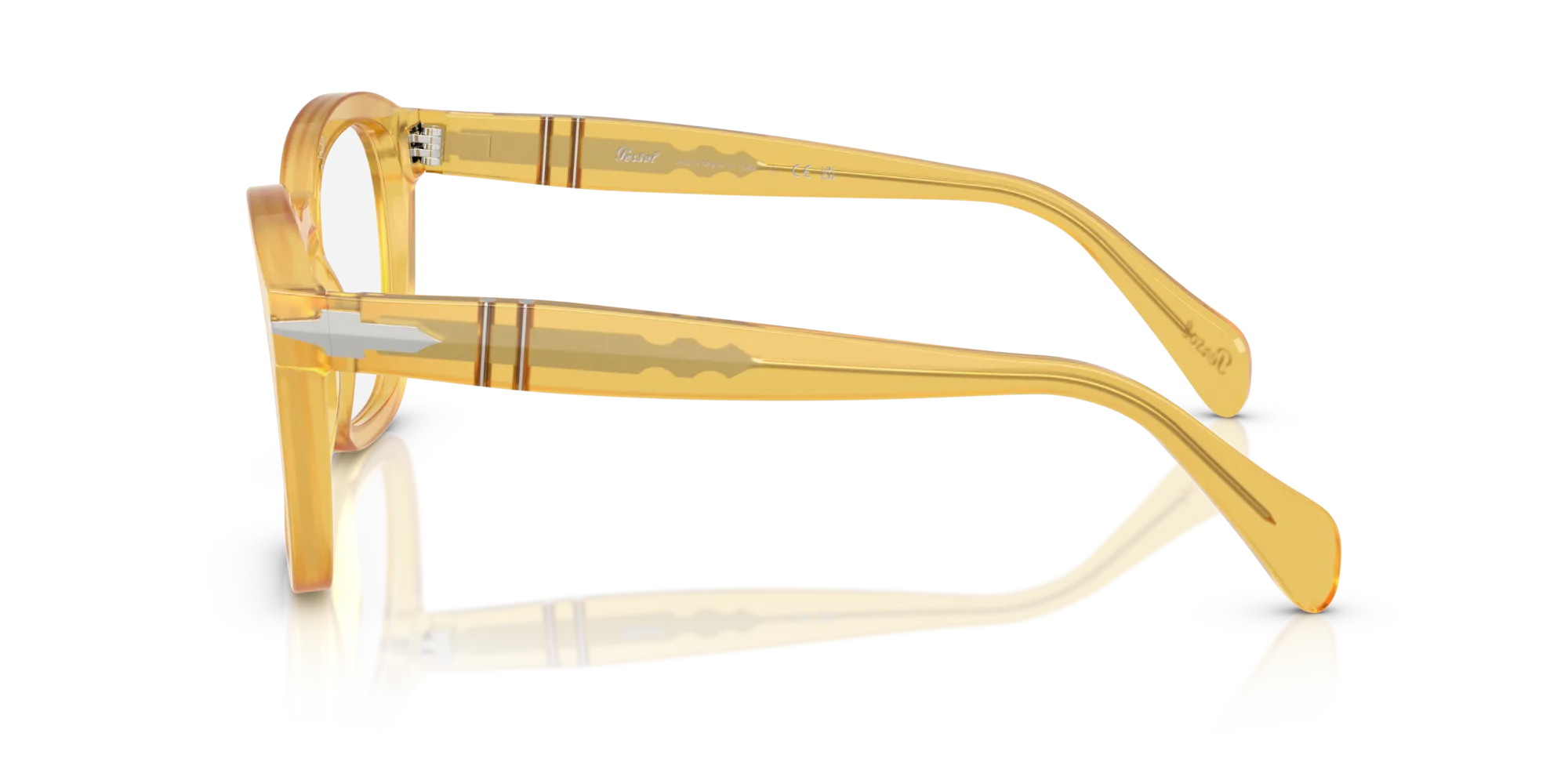 Persol PO0082V 204 Montature da vista Acetato Giallo Pillow Normale - immagine 4