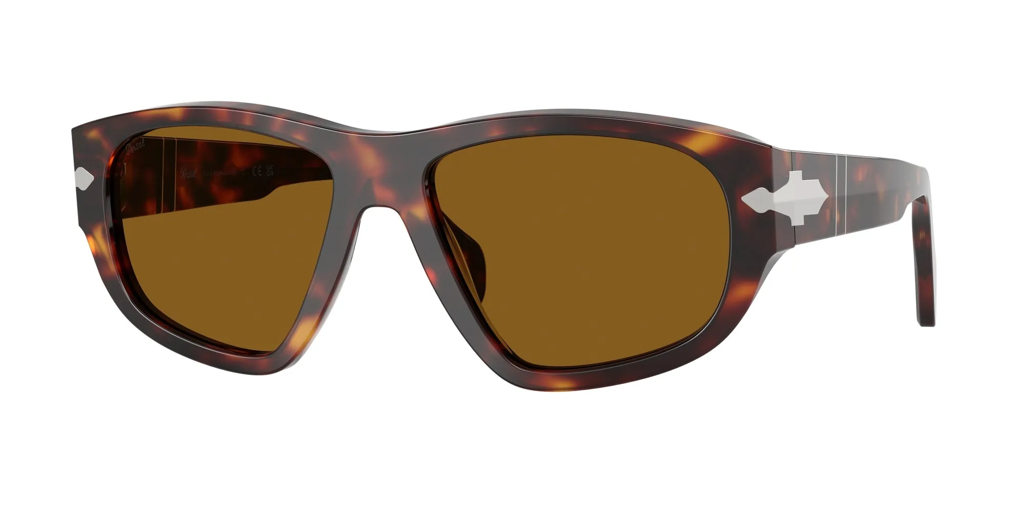 Persol PO0050S 24/33 Occhiali da sole Acetato Tartaruga Marrone Geometrica Normale - immagine 1