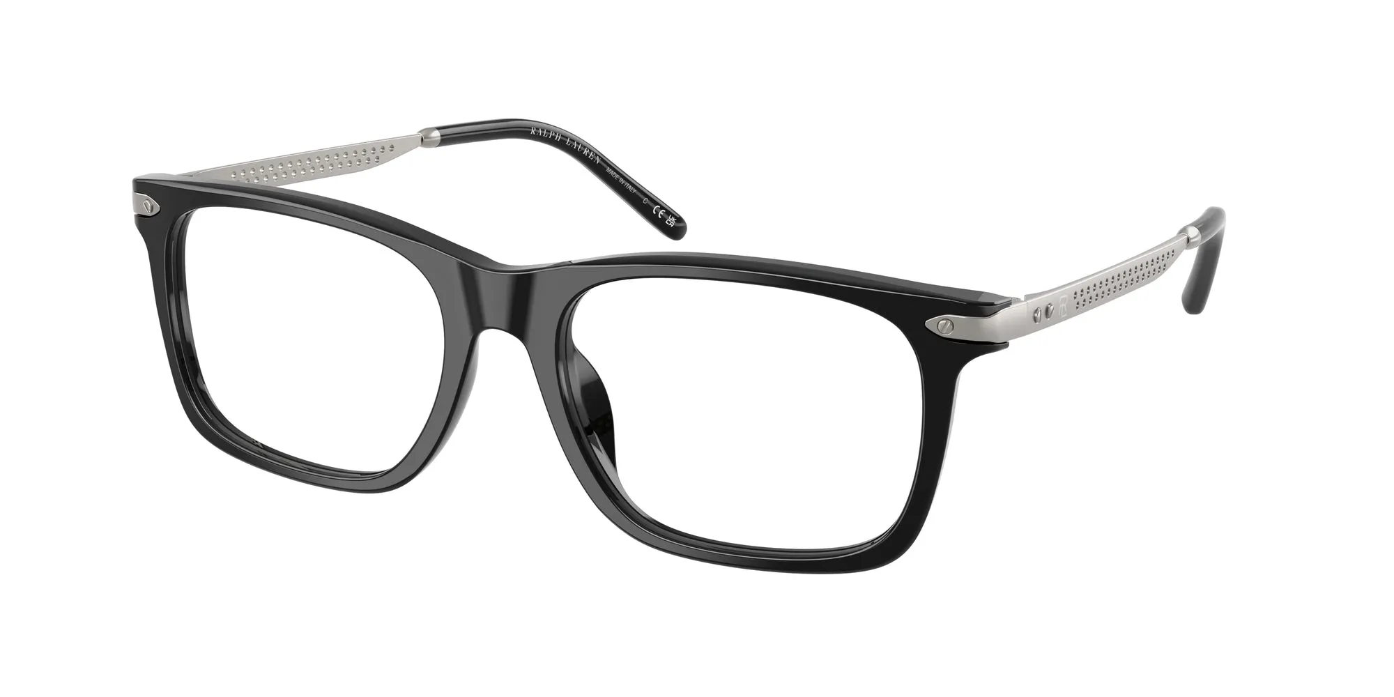 Ralph Lauren RL6253U 5001 Montature da vista Acetato Nero Squadrata Normale - immagine 1
