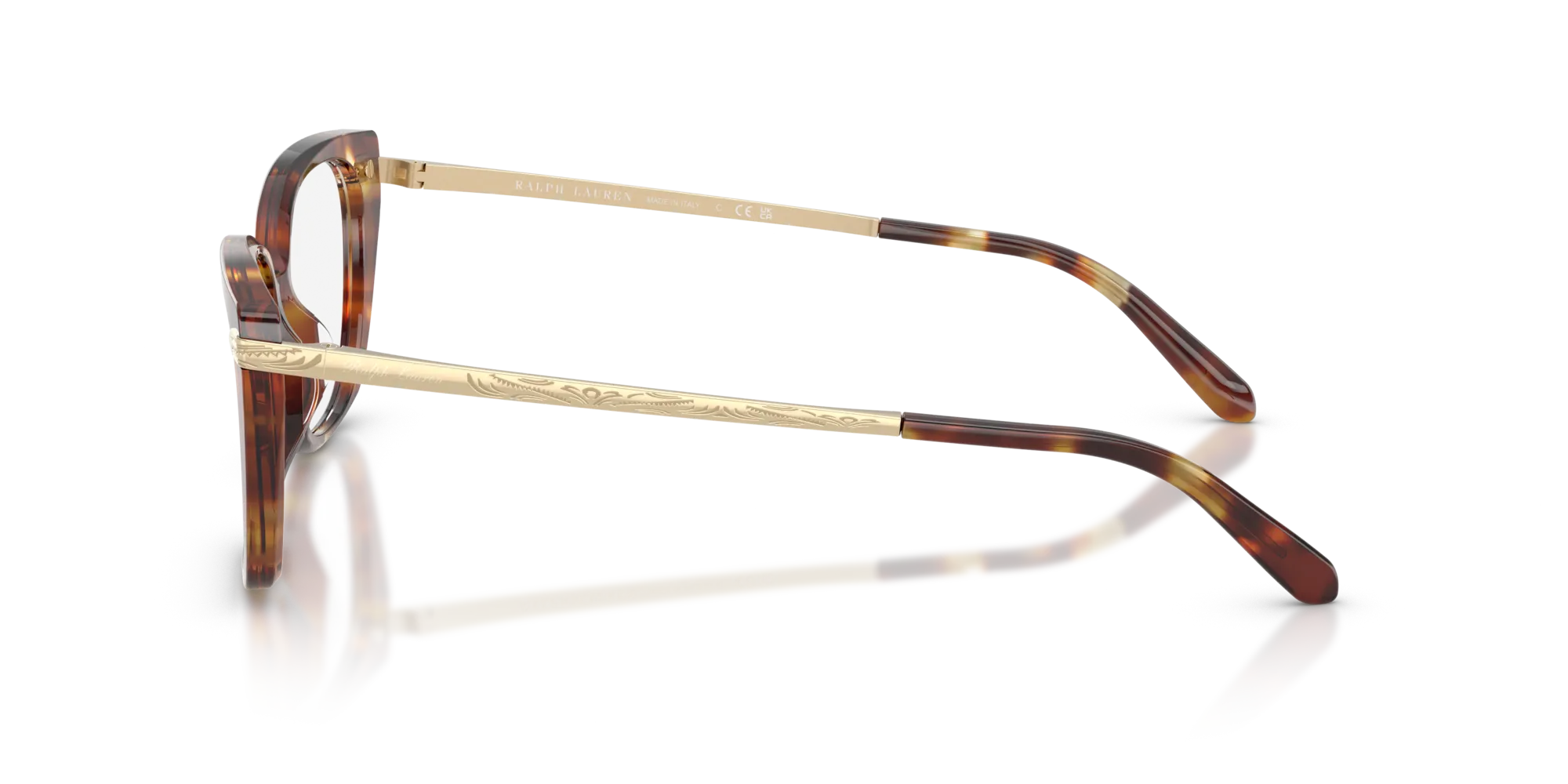 Ralph Lauren RL6250U 6056 Montature da vista Acetato Tartaruga Squadrata Normale - immagine 4