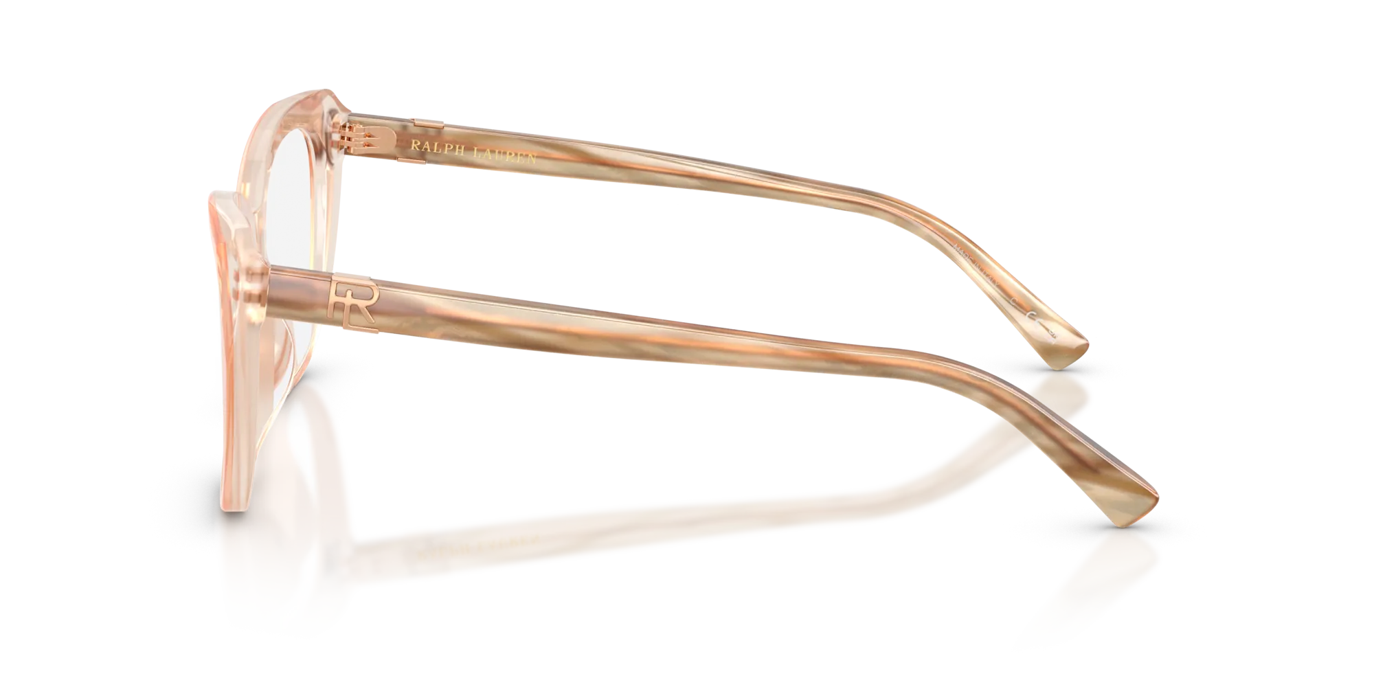 Ralph Lauren RL6232U 6110 Montature da vista Acetato Rosa Cat Eye Normale - immagine 4