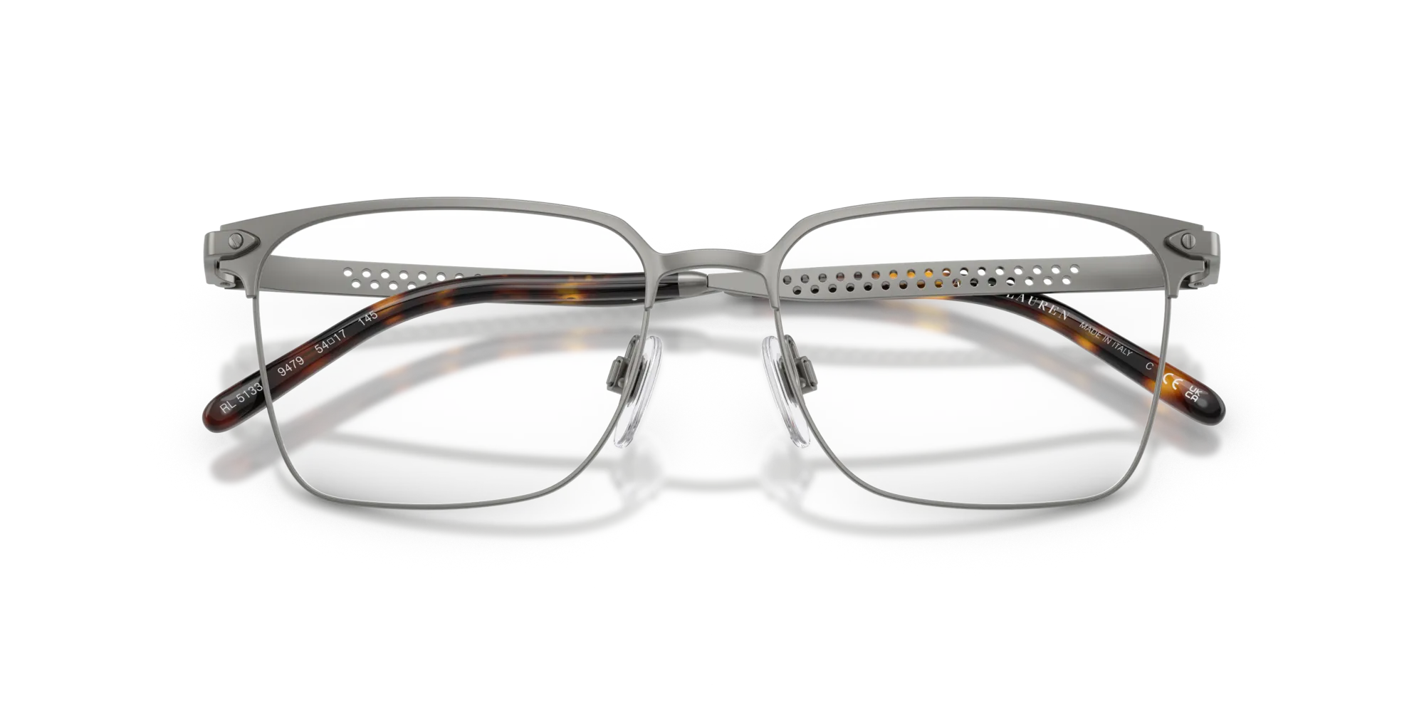 Ralph Lauren RL5133 9479 Montature da vista Metallo Grigio Squadrata Normale - immagine 2