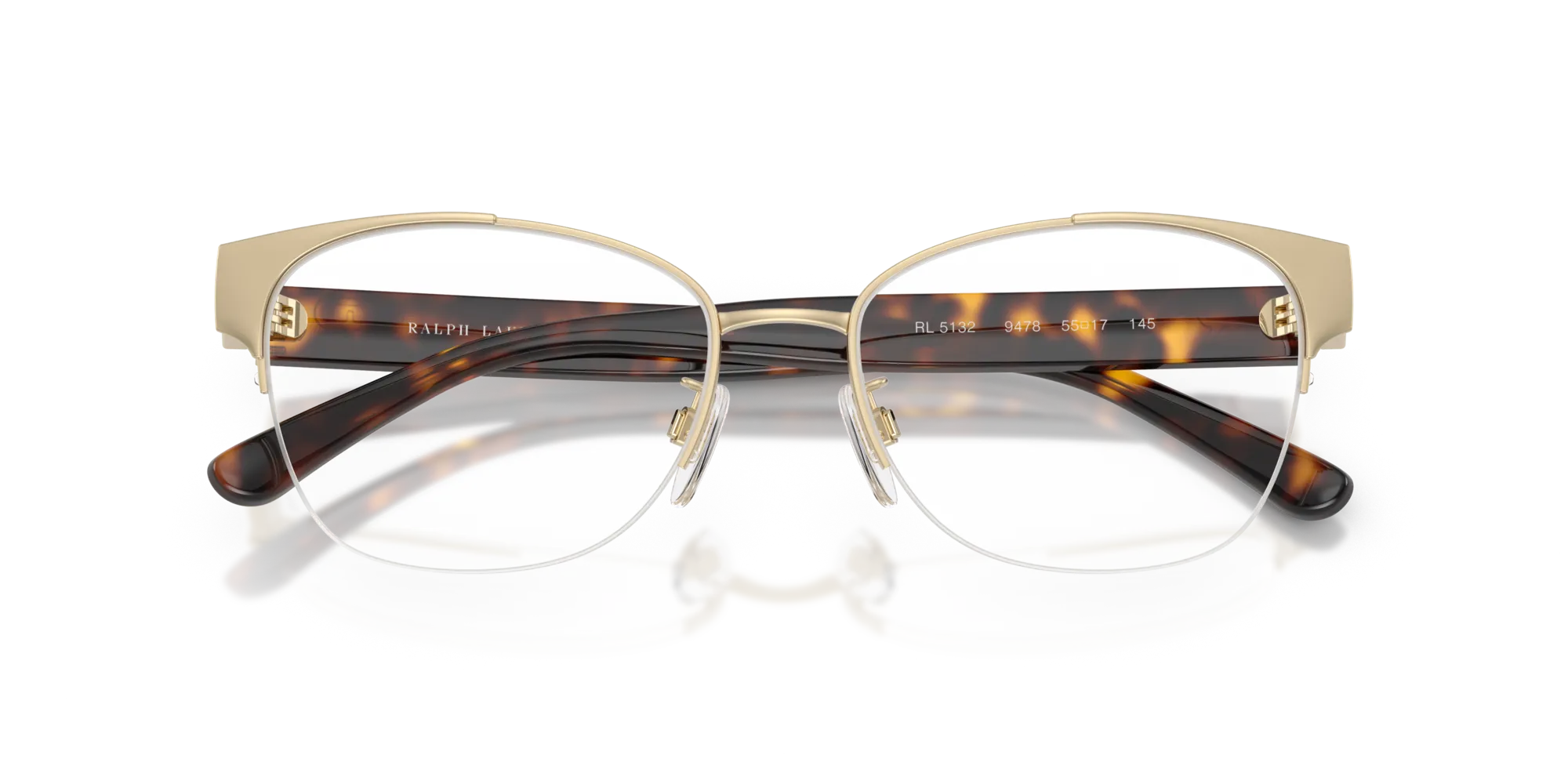 Ralph Lauren RL5132 9478 Montature da vista Acciaio Oro Cat Eye Normale - immagine 2