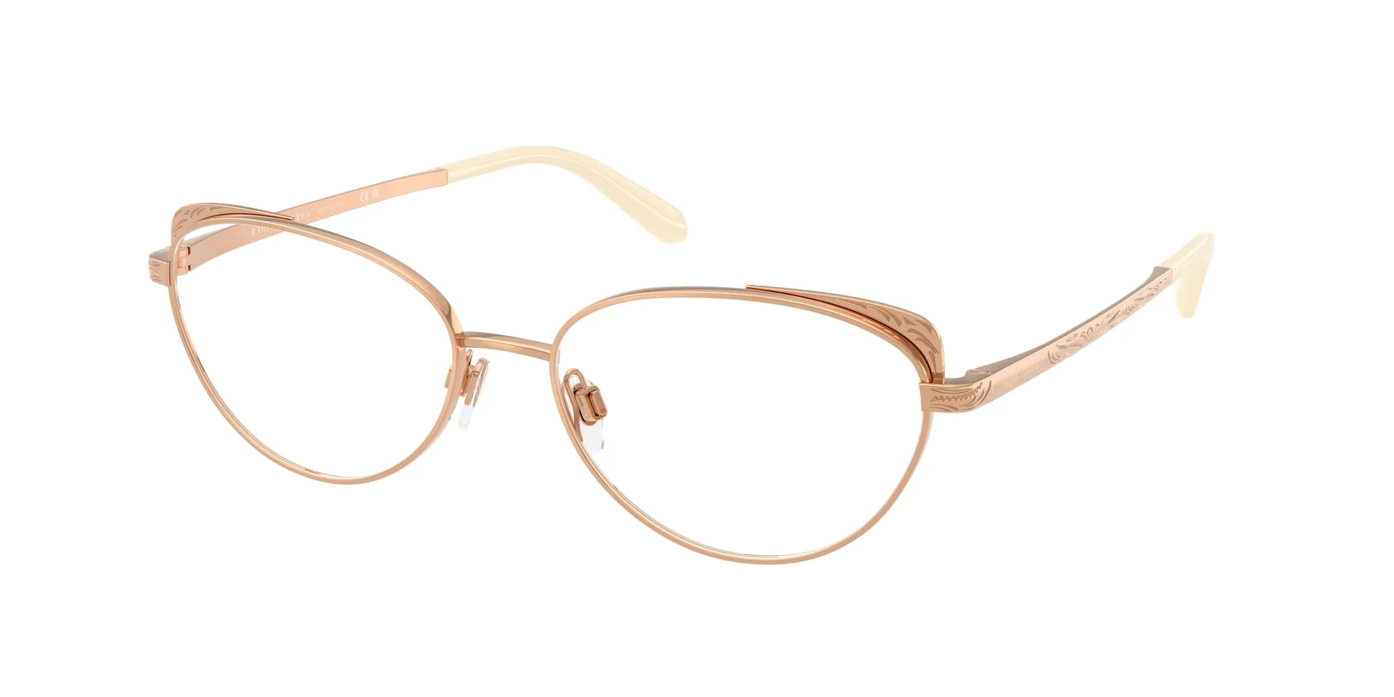 Ralph Lauren RL5131 9329 Montature da vista Acciaio Oro Cat Eye Normale - immagine 1
